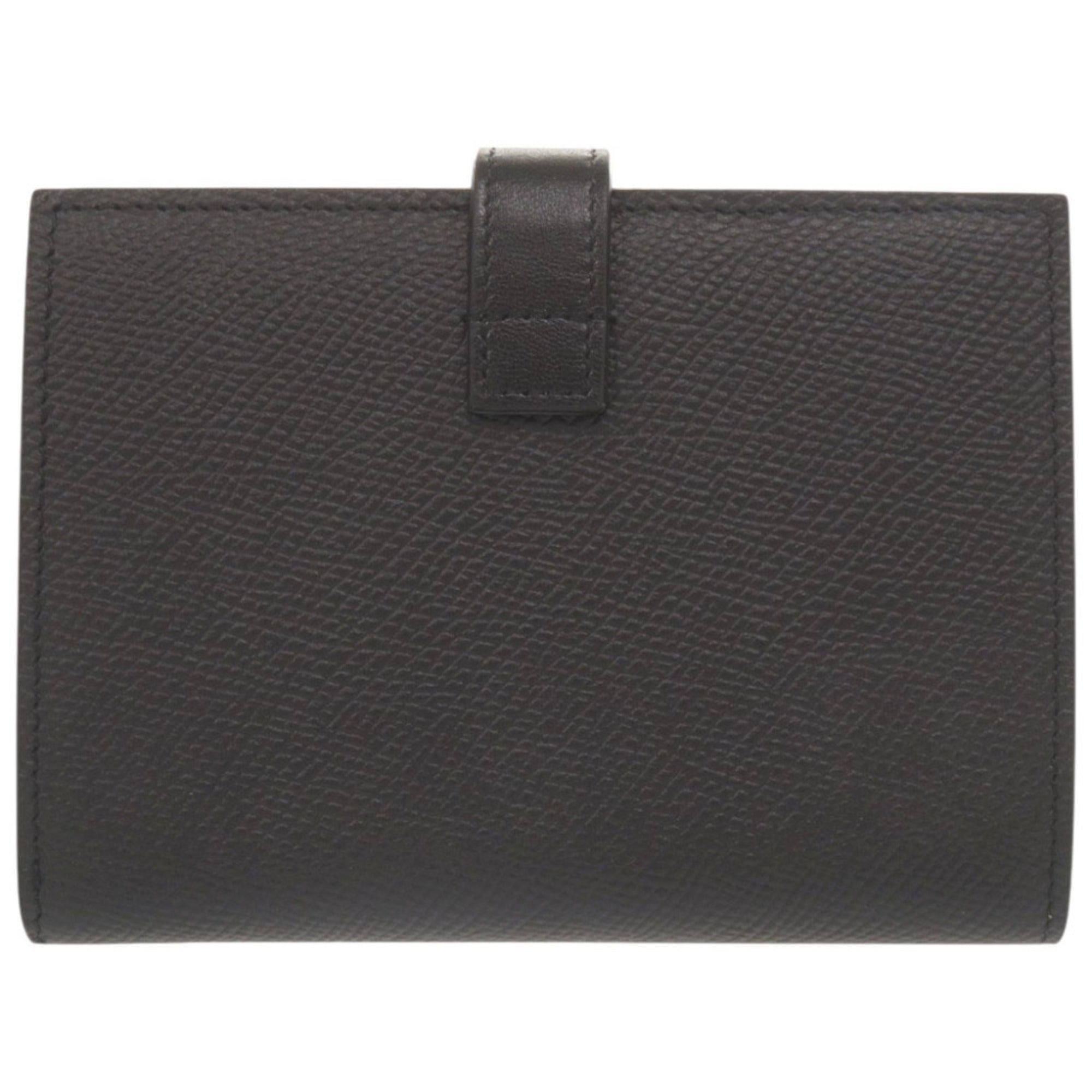 Celine Black Leather Wallet (Bi-Fold) (Pre-Owned)