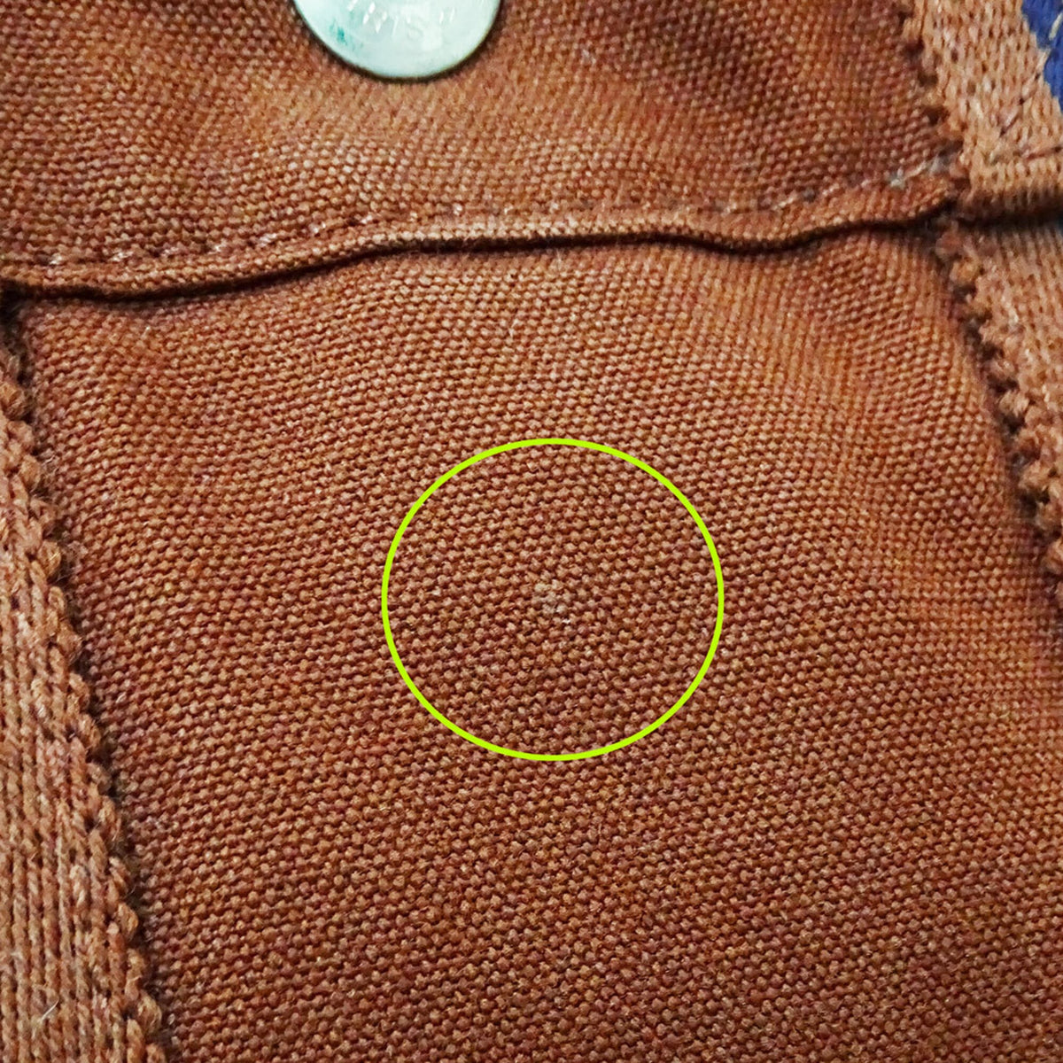 Hermes Brown Canvas Handbag Tote Bag (Pre-Owned)