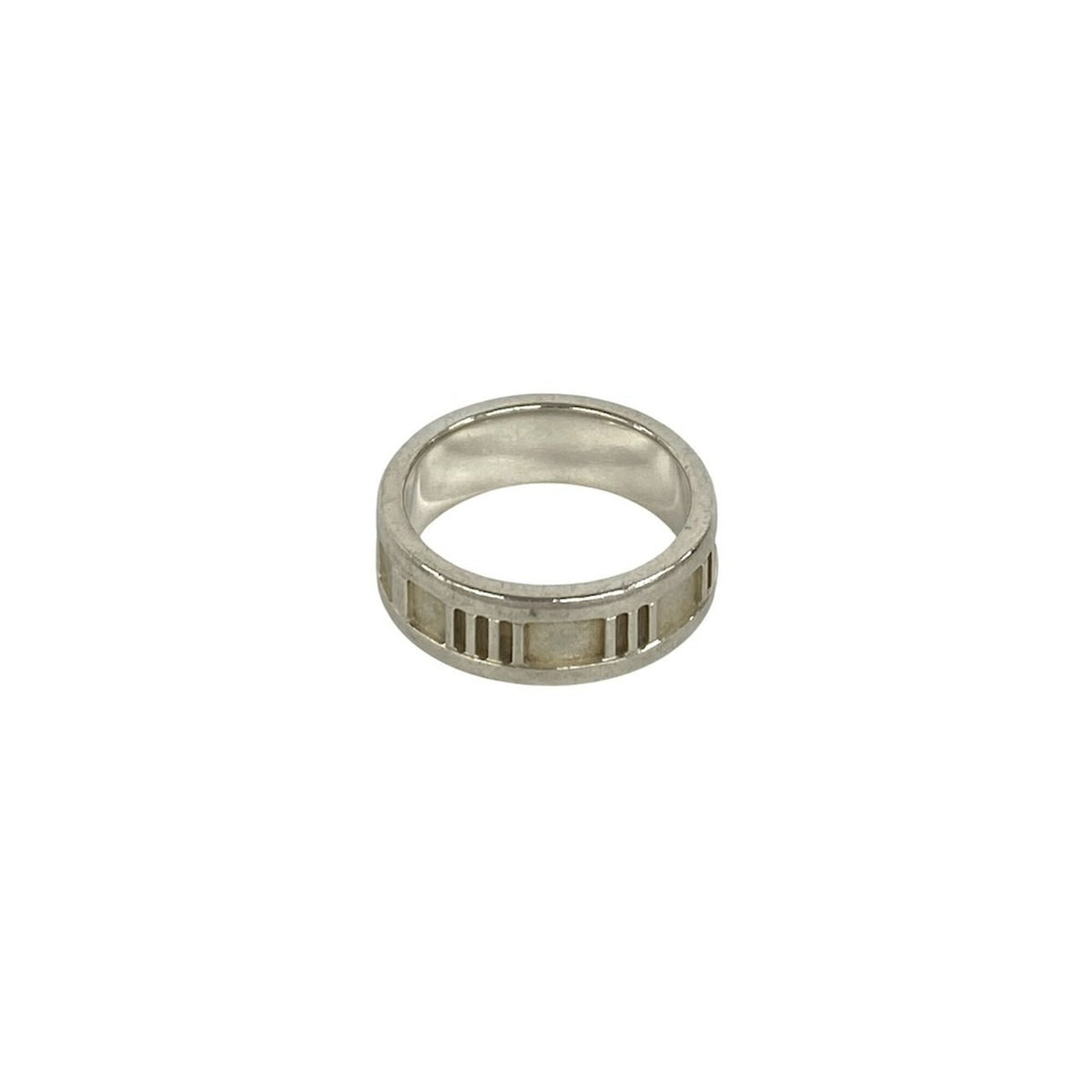 Tiffany Silver Silver 925 Band Ring (Pre-Owned)