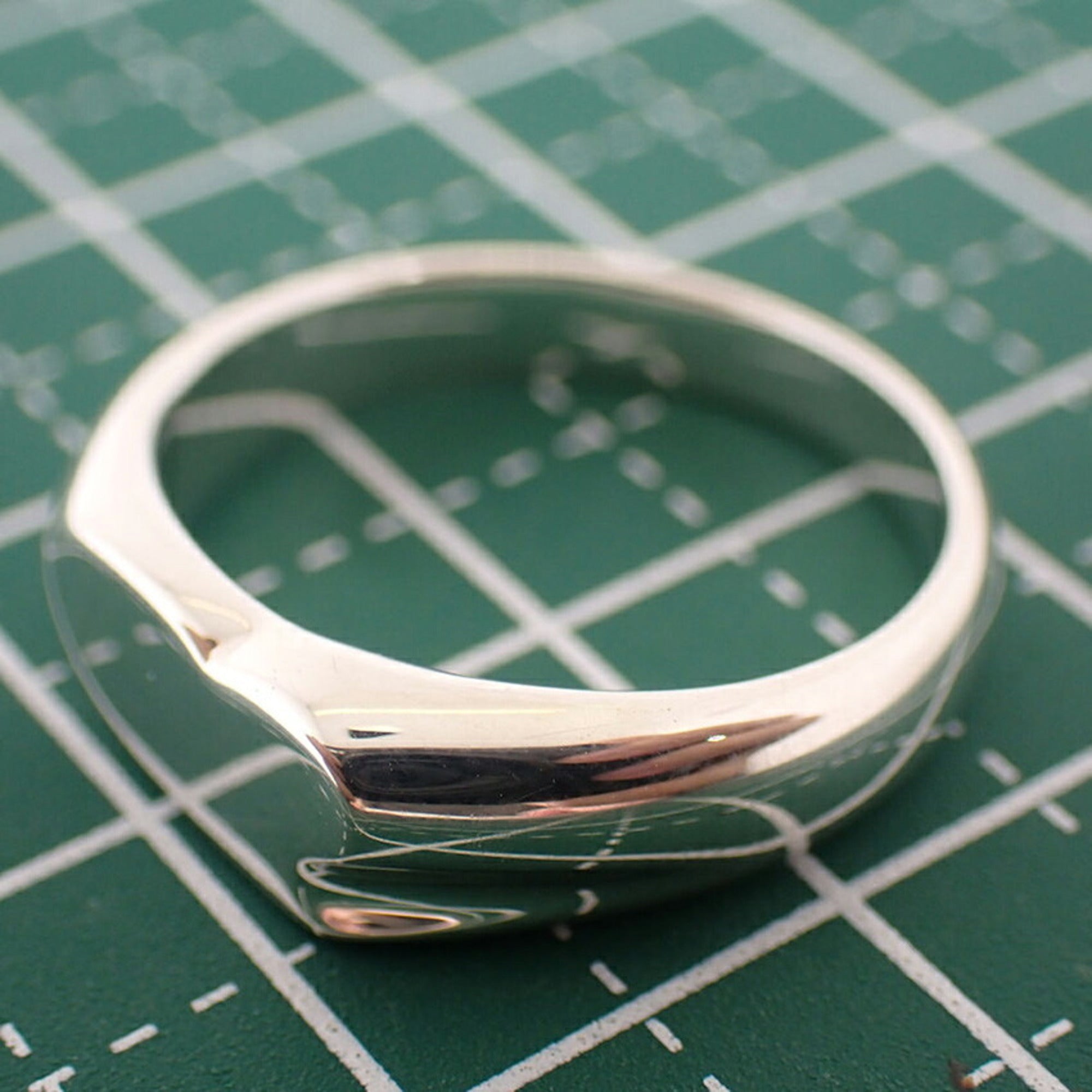 Tiffany Sterling Silver 925 Band Ring (Pre-Owned)