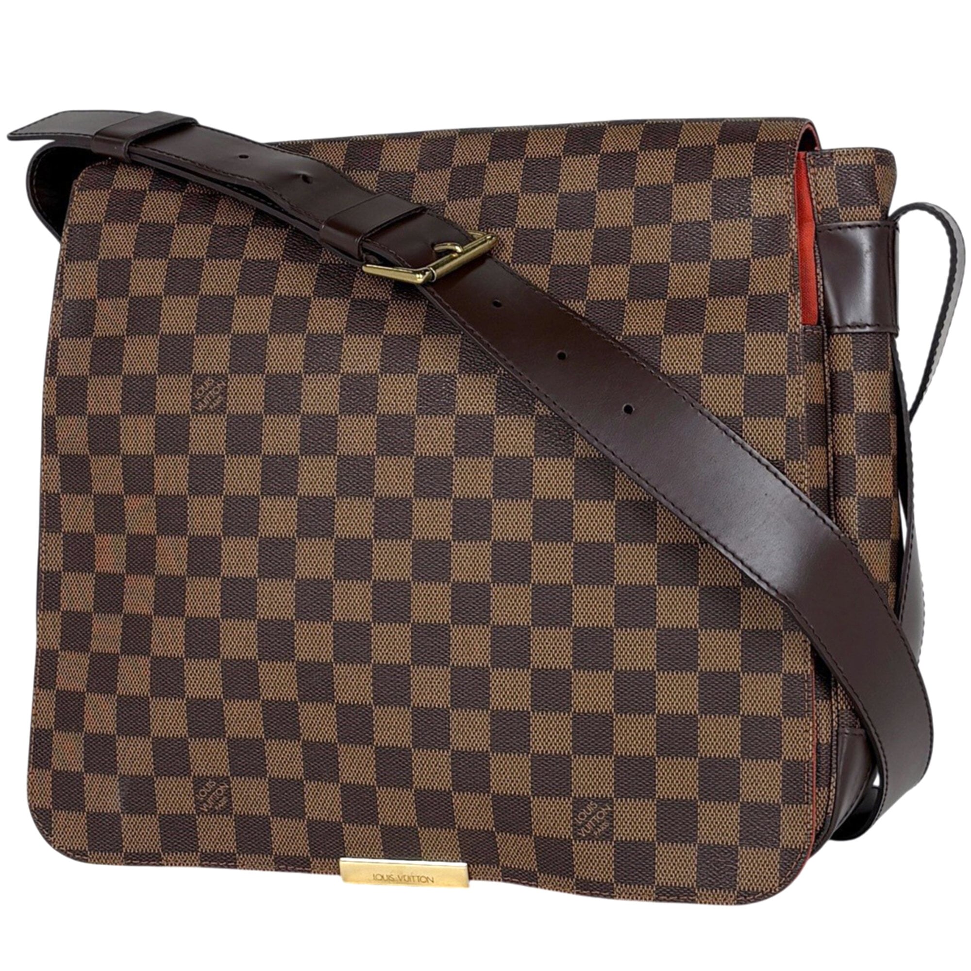 Louis Vuitton Damier Brown Damier Canvas Shoulder Bag (Pre-Owned)