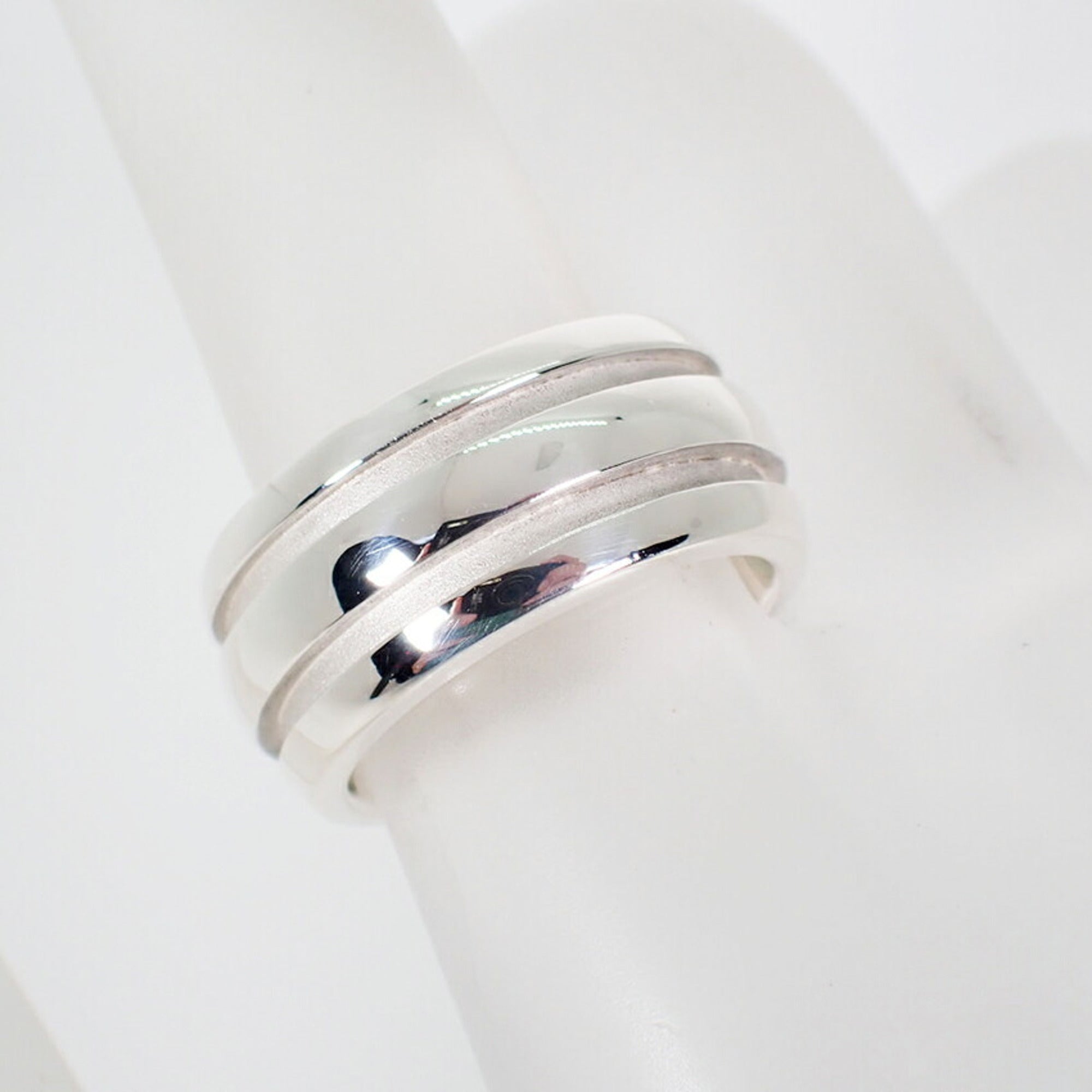 Tiffany Sterling Silver 925 Band Ring (Pre-Owned)