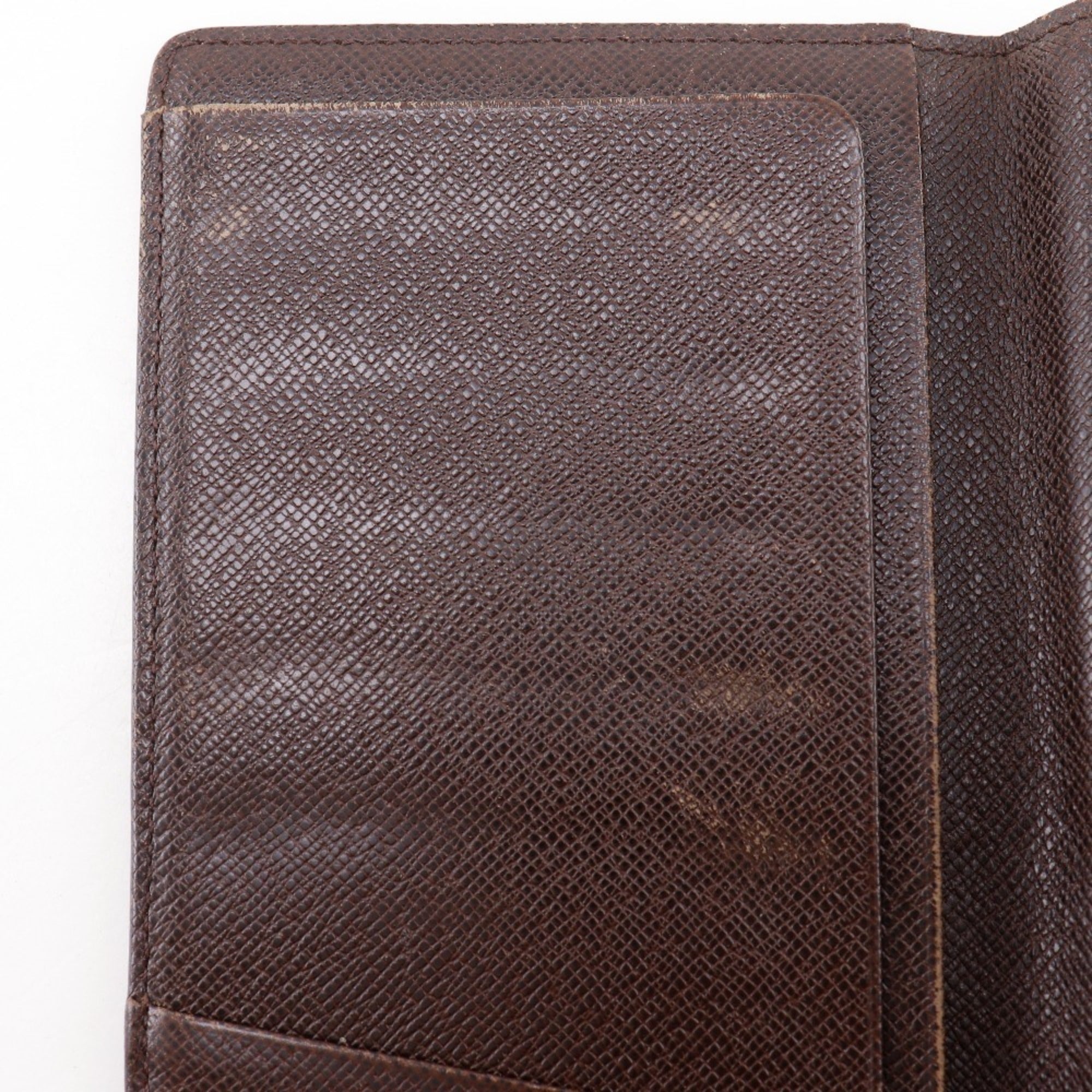 Louis Vuitton Brown Damier Canvas Bill Wallet (Bi-Fold) (Pre-Owned)