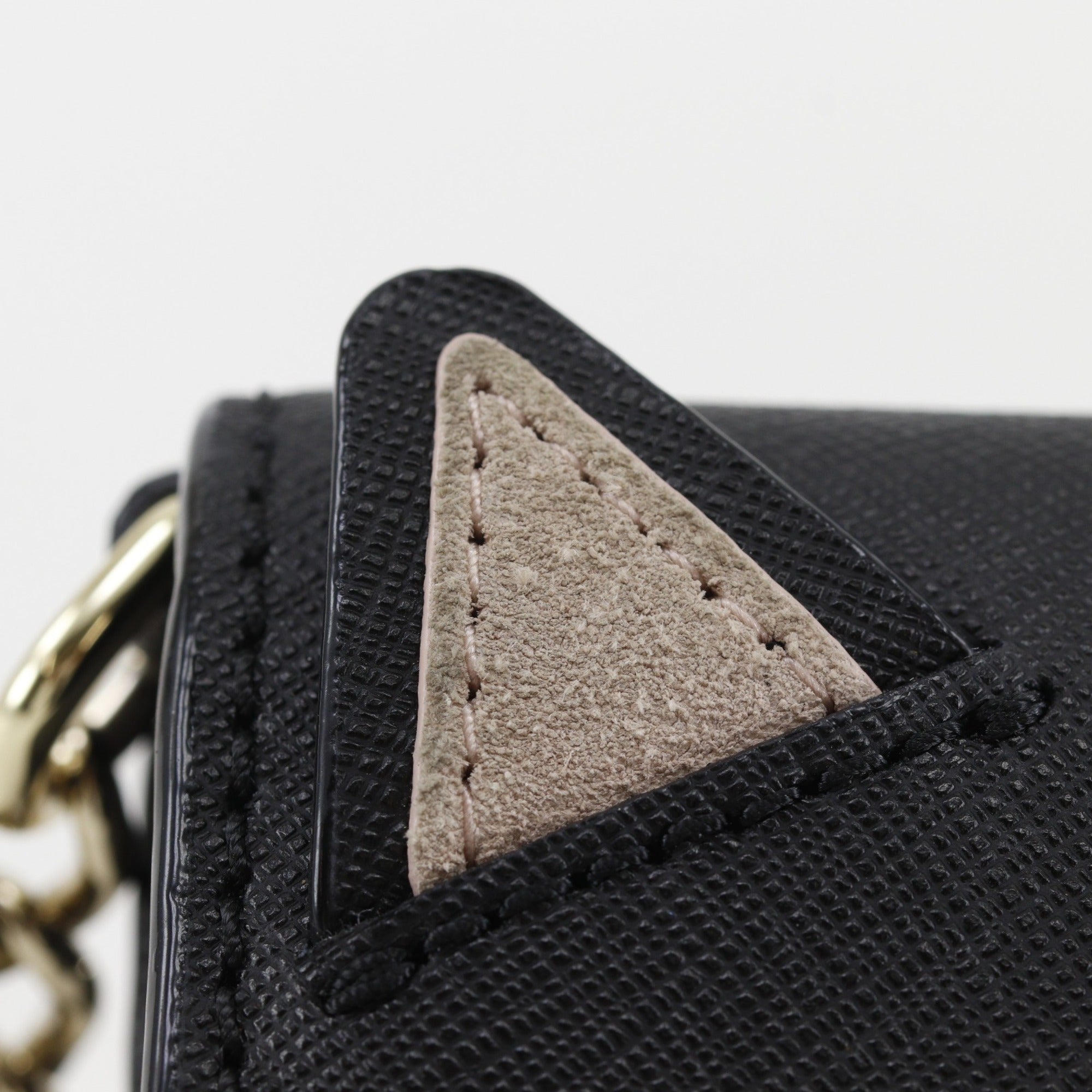 Kate Spade Black Leather Shoulder Bag (Pre-Owned)