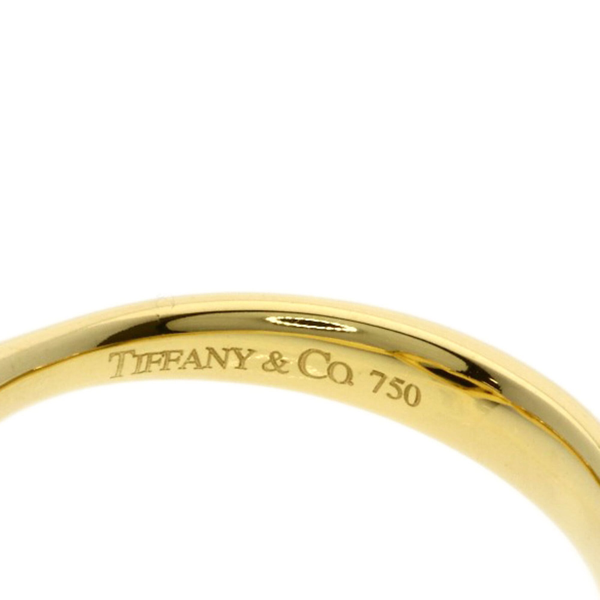 Tiffany Open Heart Yellow Gold (18K) Band Ring (Pre-Owned)