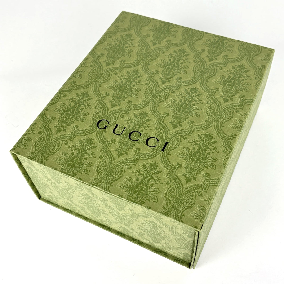 Gucci Light Green Leather Shoulder Bag (Pre-Owned)