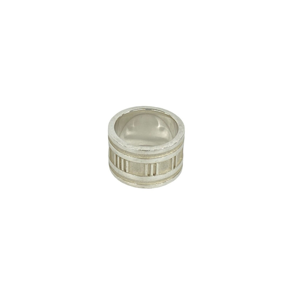Tiffany Silver Silver 925 Band Ring (Pre-Owned)