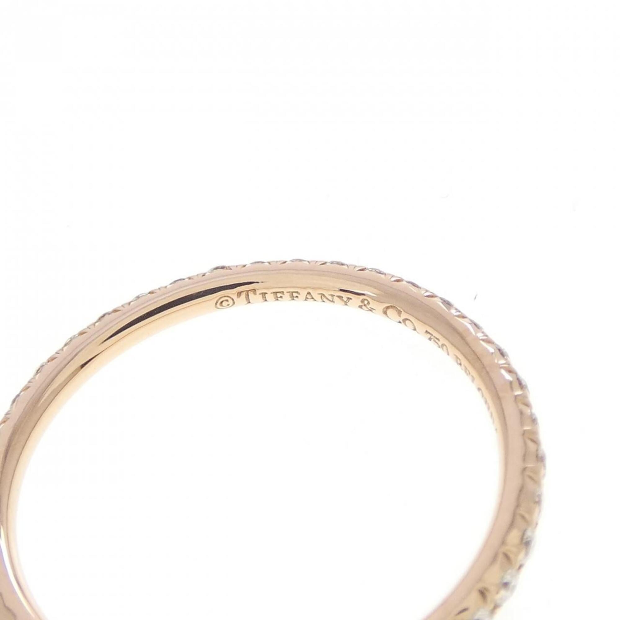 Tiffany Pink Gold (18K) Band Ring (Pre-Owned)