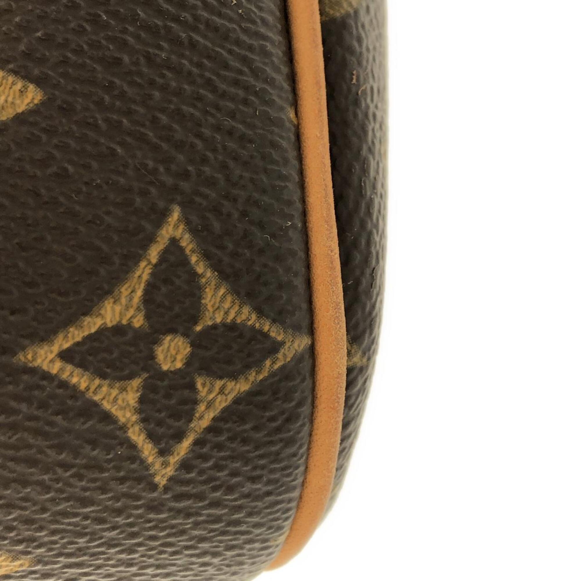 Louis Vuitton Marron Coated Canvas Handbag (Pre-Owned)