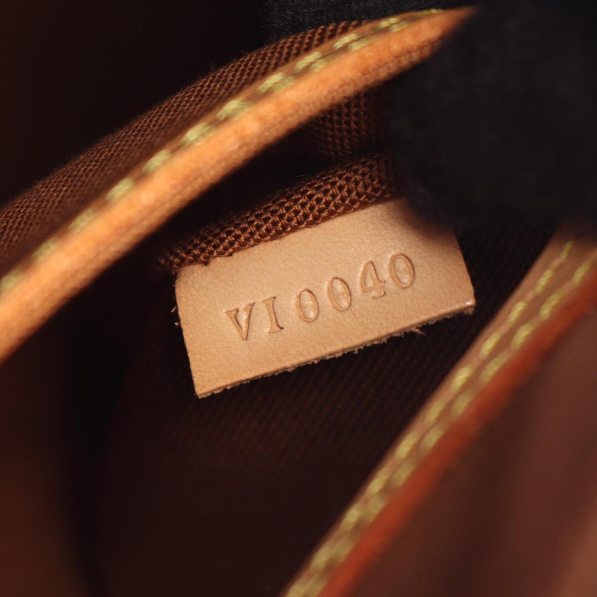 Louis Vuitton Brown Pvc Leather Handbag (Pre-Owned)