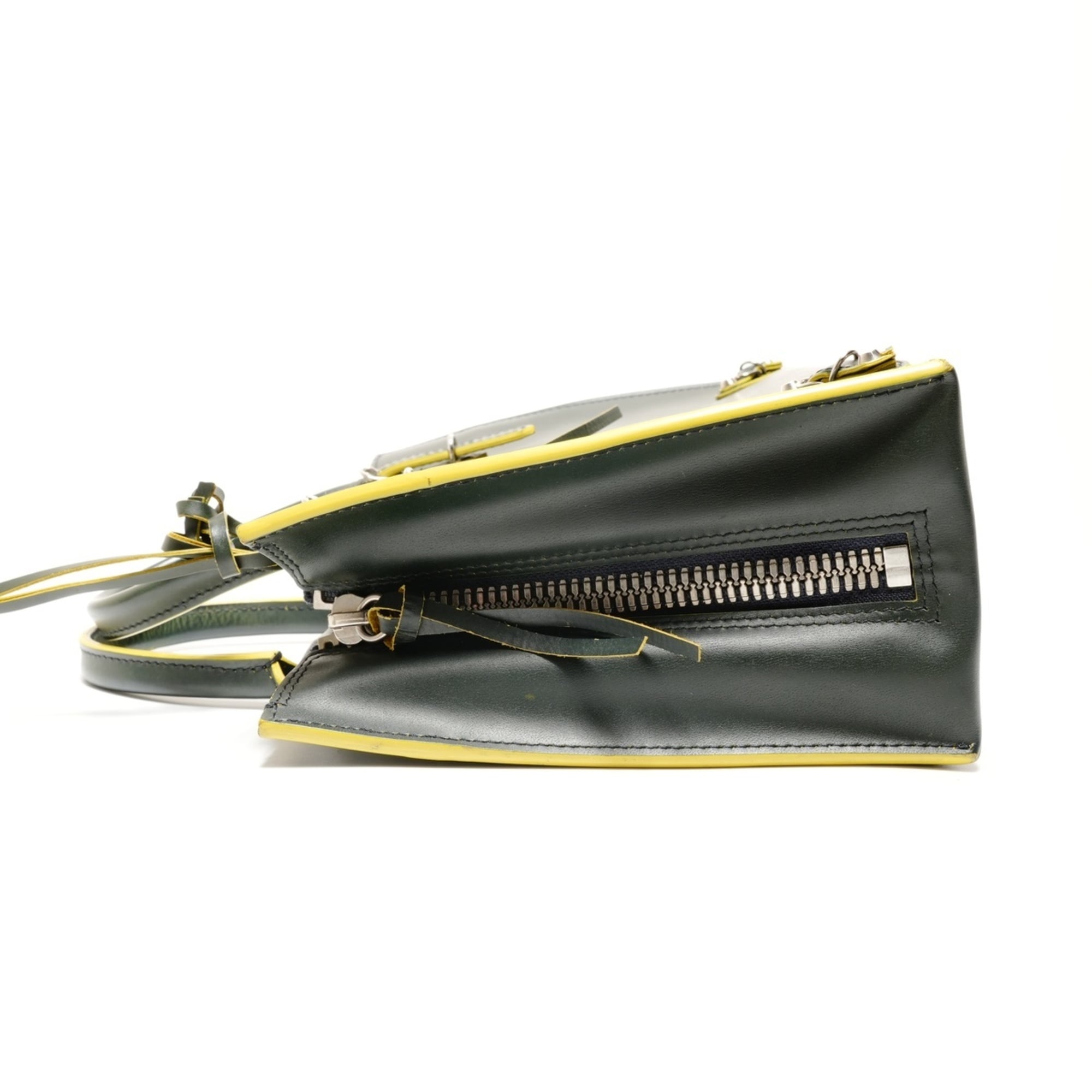 Balenciaga Green Leather Handbag (Pre-Owned)