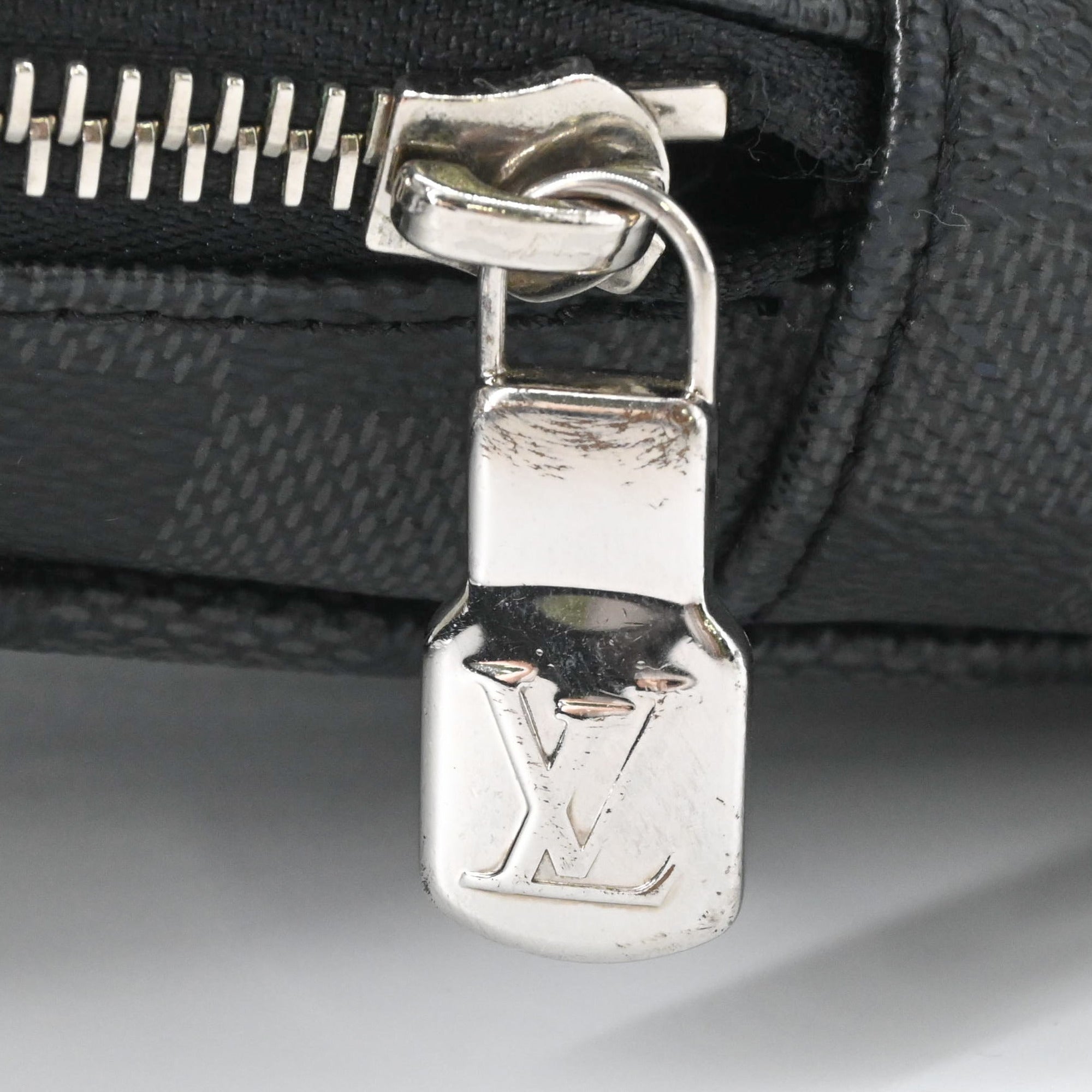 Louis Vuitton Black Damier Graphite Sling Bag (Pre-Owned)