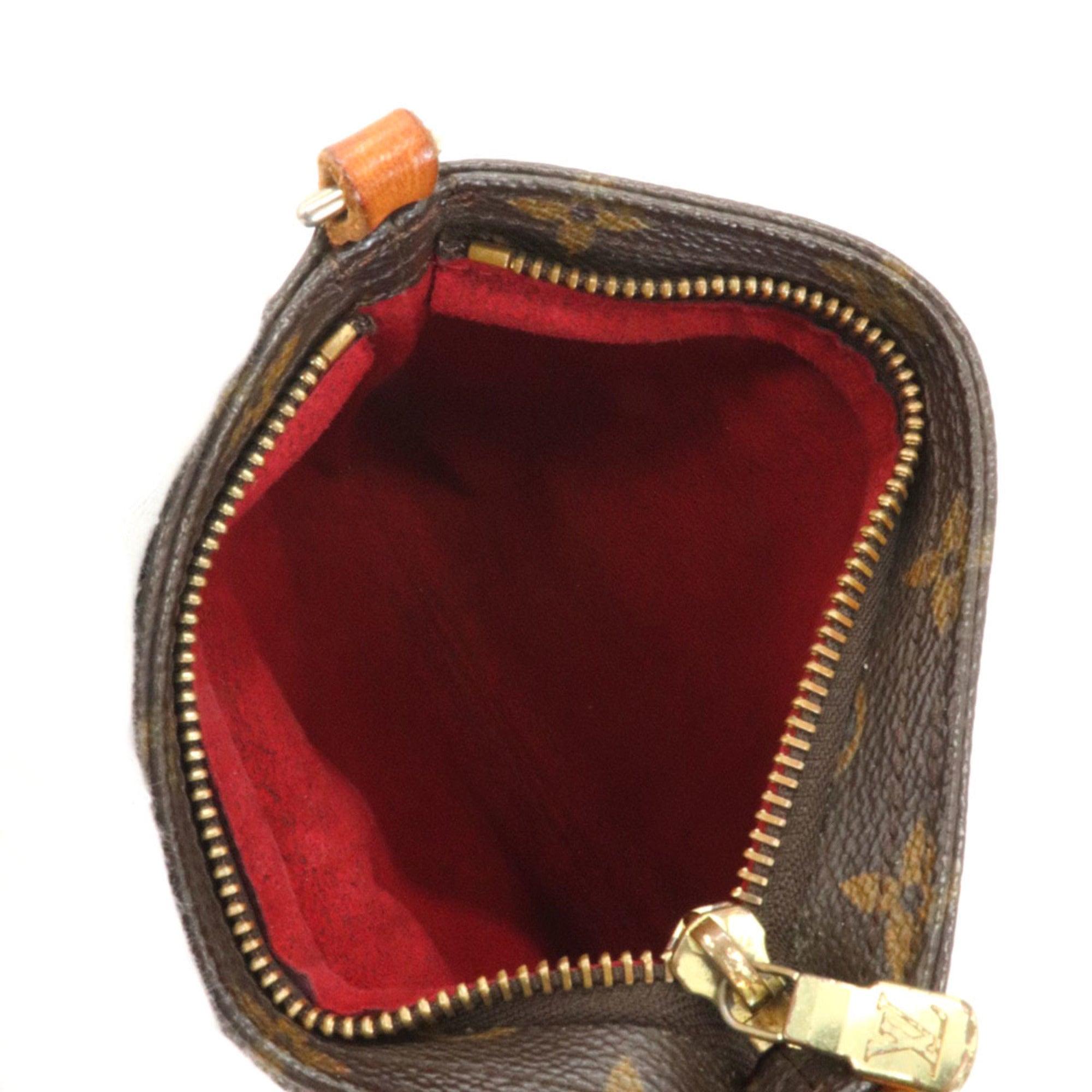 Louis Vuitton Brown Monogram Canvas Pouch (Pre-Owned)