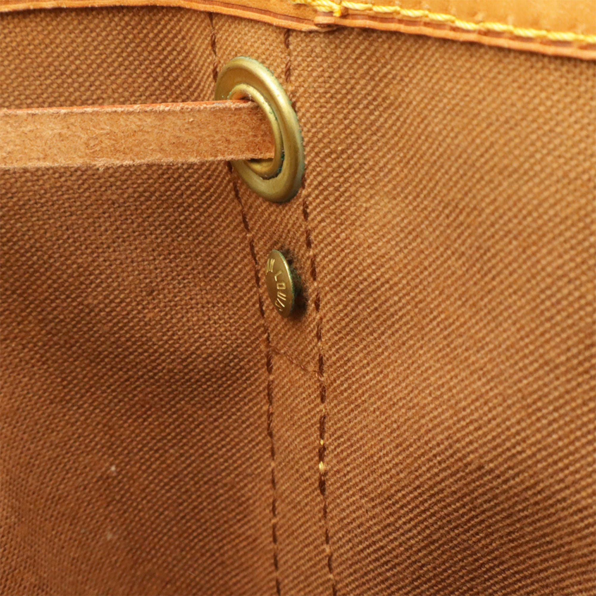 Louis Vuitton Brown Monogram Canvas Pvc Coated Canvas Shoulder Bag (Pre-Owned)