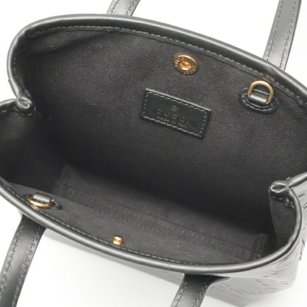 Gucci Black Leather Shoulder Bag (Pre-Owned)