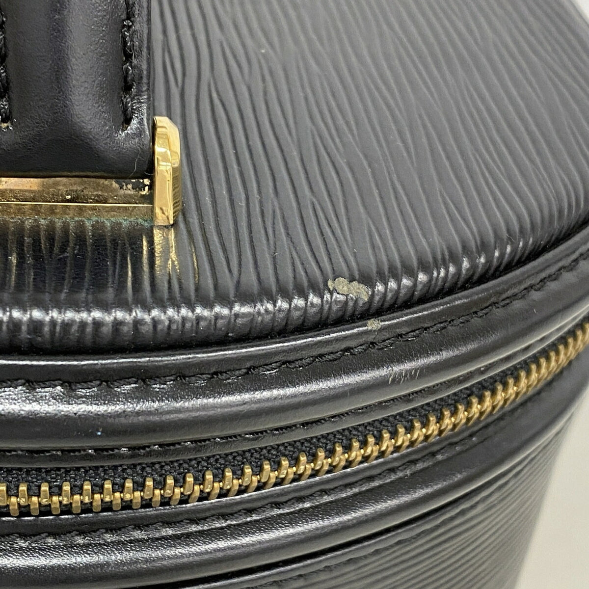 Louis Vuitton Noir Handbag (Pre-Owned)
