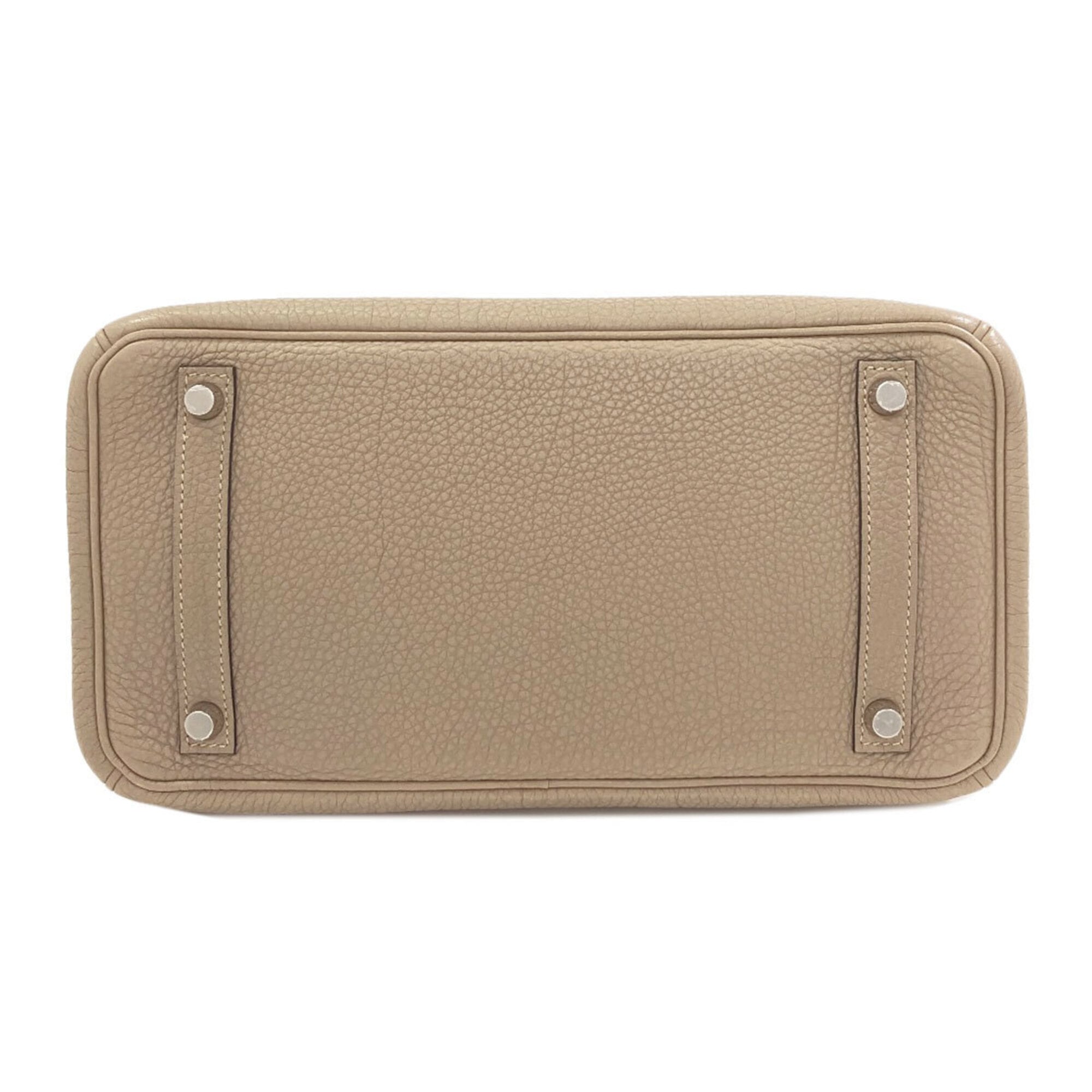 Hermes Beige Togo Leather Handbag (Pre-Owned)