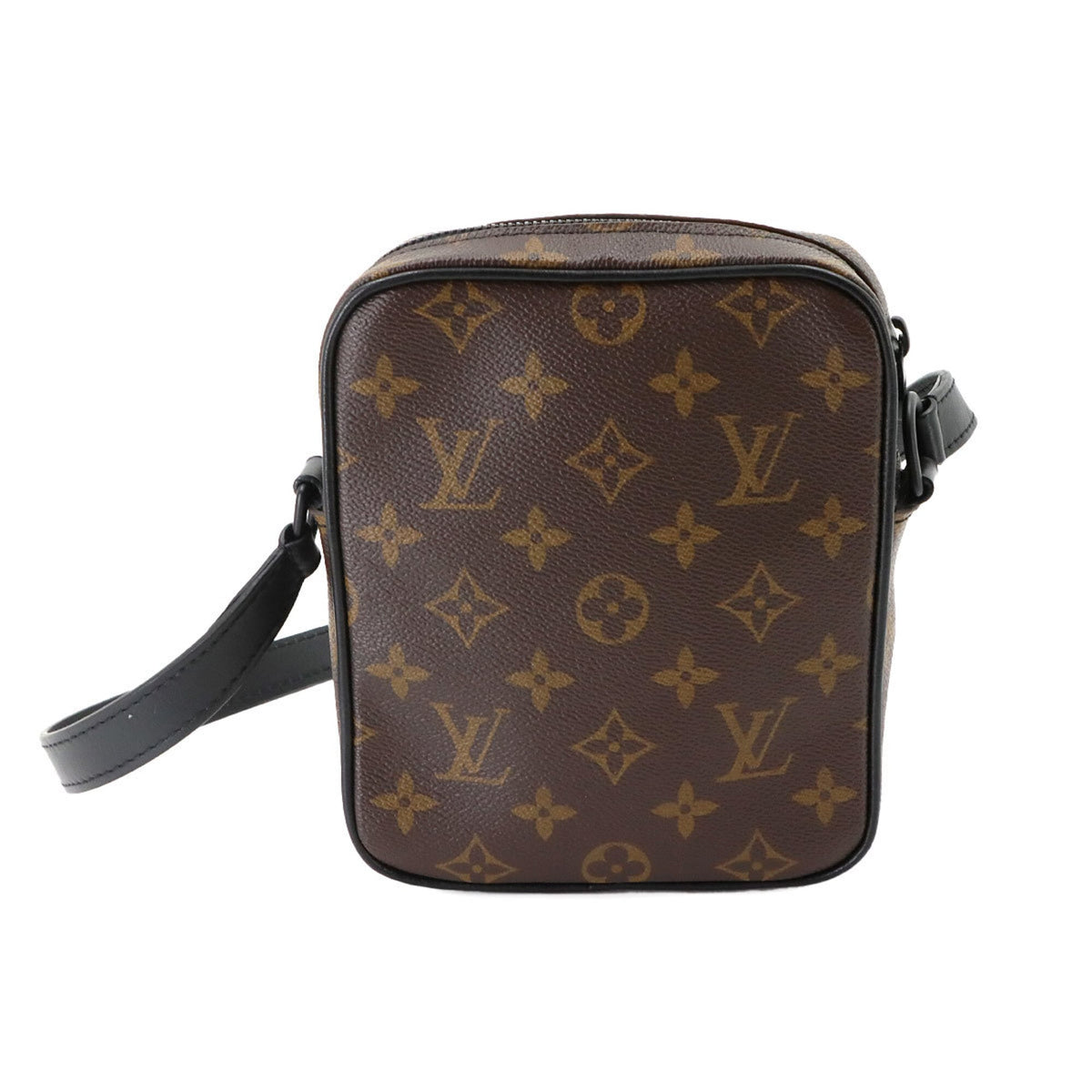 Louis Vuitton Monogram Macassar Canvas Leather Handbag Shoulder Bag (Pre-Owned)