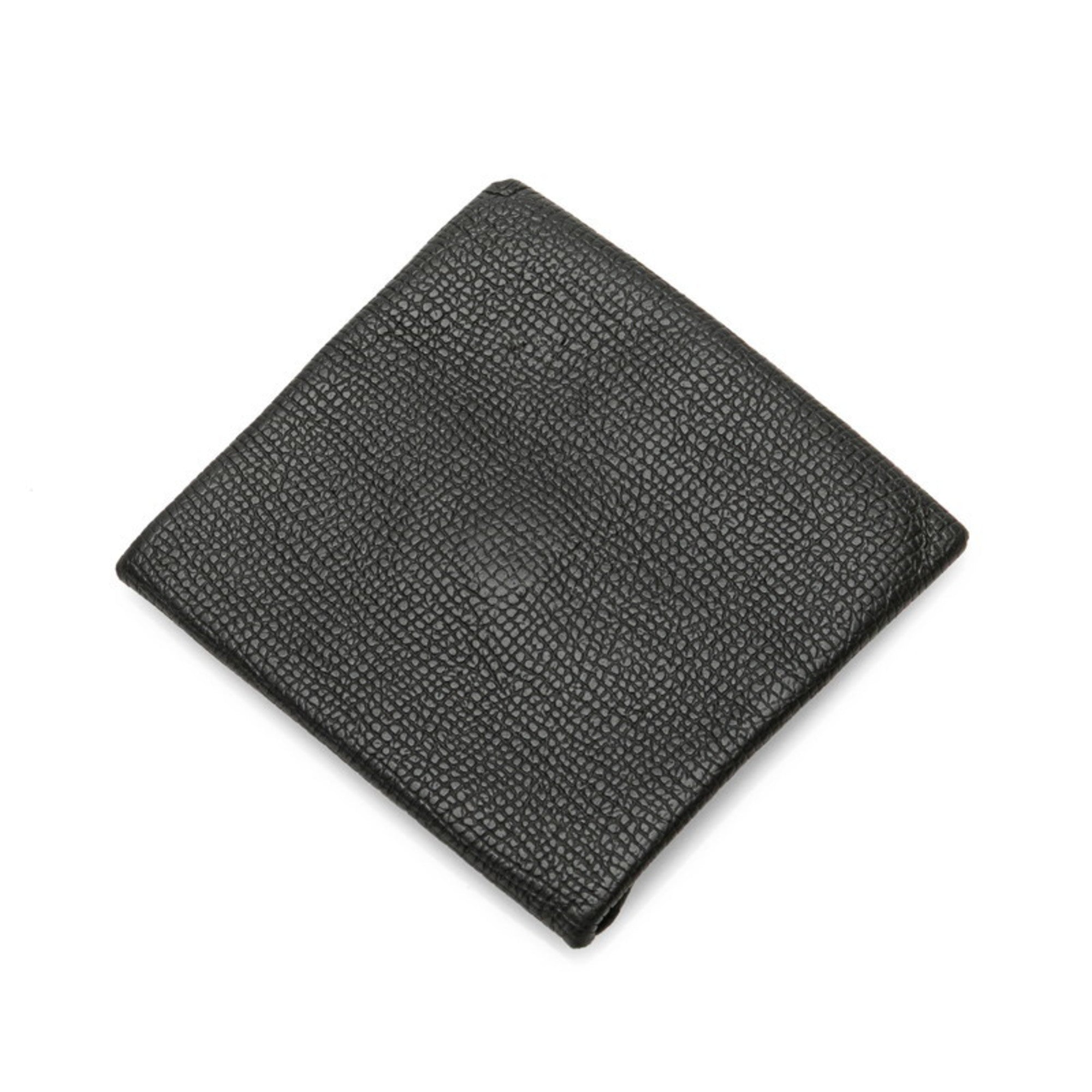Hermes Bastia Black Epsom Leather Coin Purse/Coin Case (Pre-Owned)