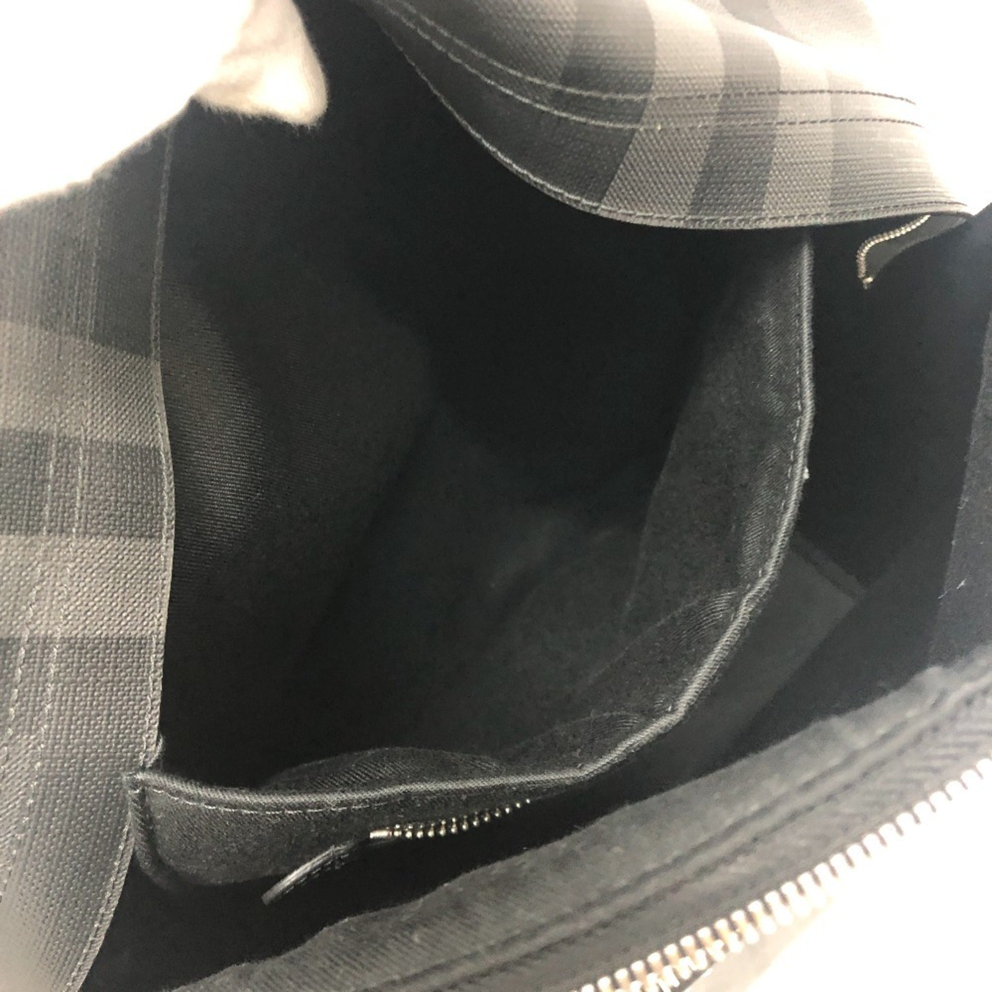 Burberry Gray Multi-Color Pvc Backpack (Pre-Owned)