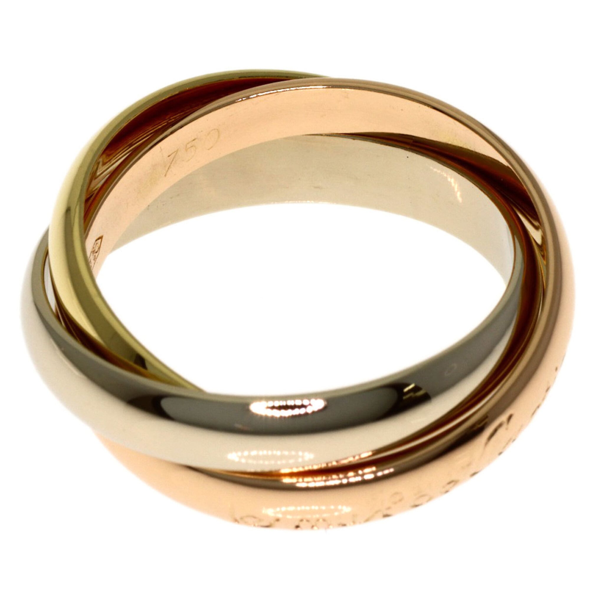 Cartier Yellow Gold (18K) Pink Gold (18K) White Gold (18K) Band Ring (Pre-Owned)