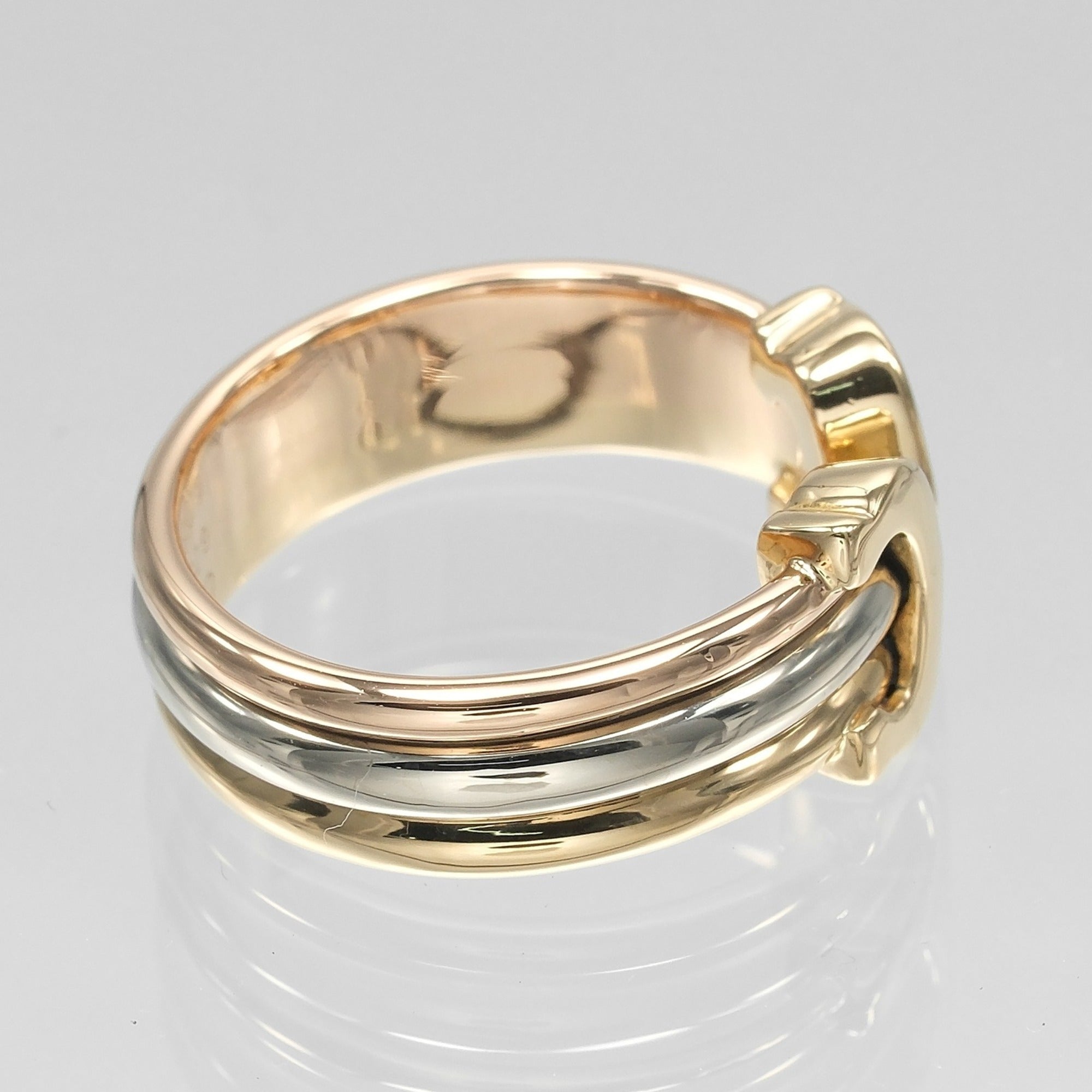 Cartier Yellow Gold (18K) Pink Gold (18K) White Gold (18K) Band Ring (Pre-Owned)