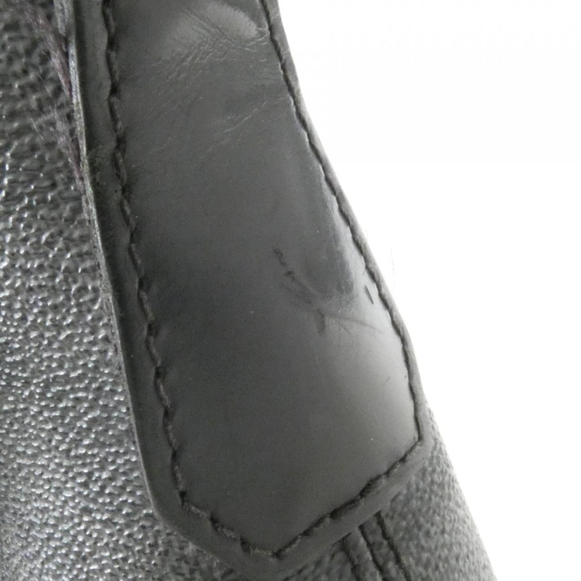 Louis Vuitton Graphite Coated Canvas Shoulder Bag (Pre-Owned)