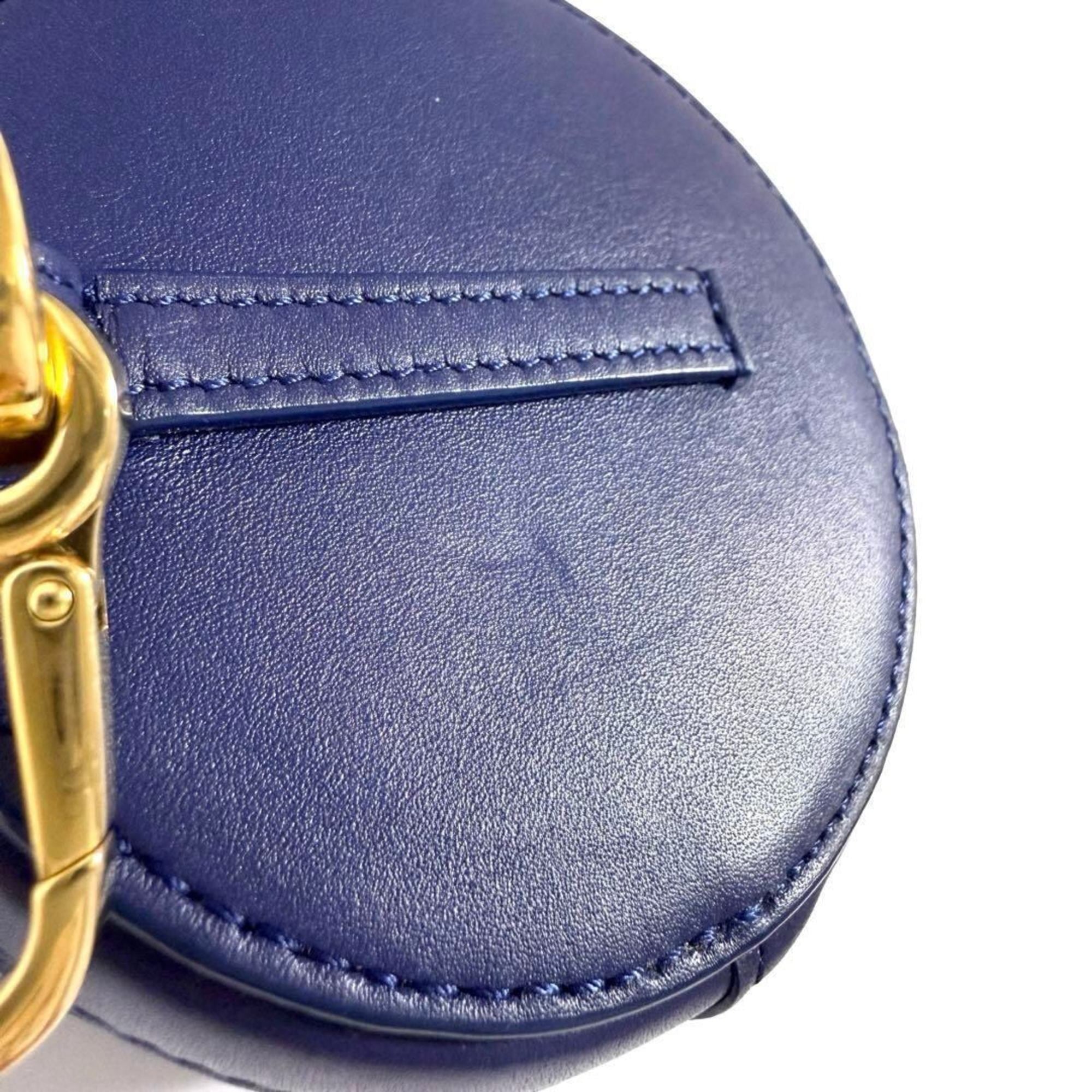 Loewe Leather Metal Coin Purse/Coin Case (Pre-Owned)