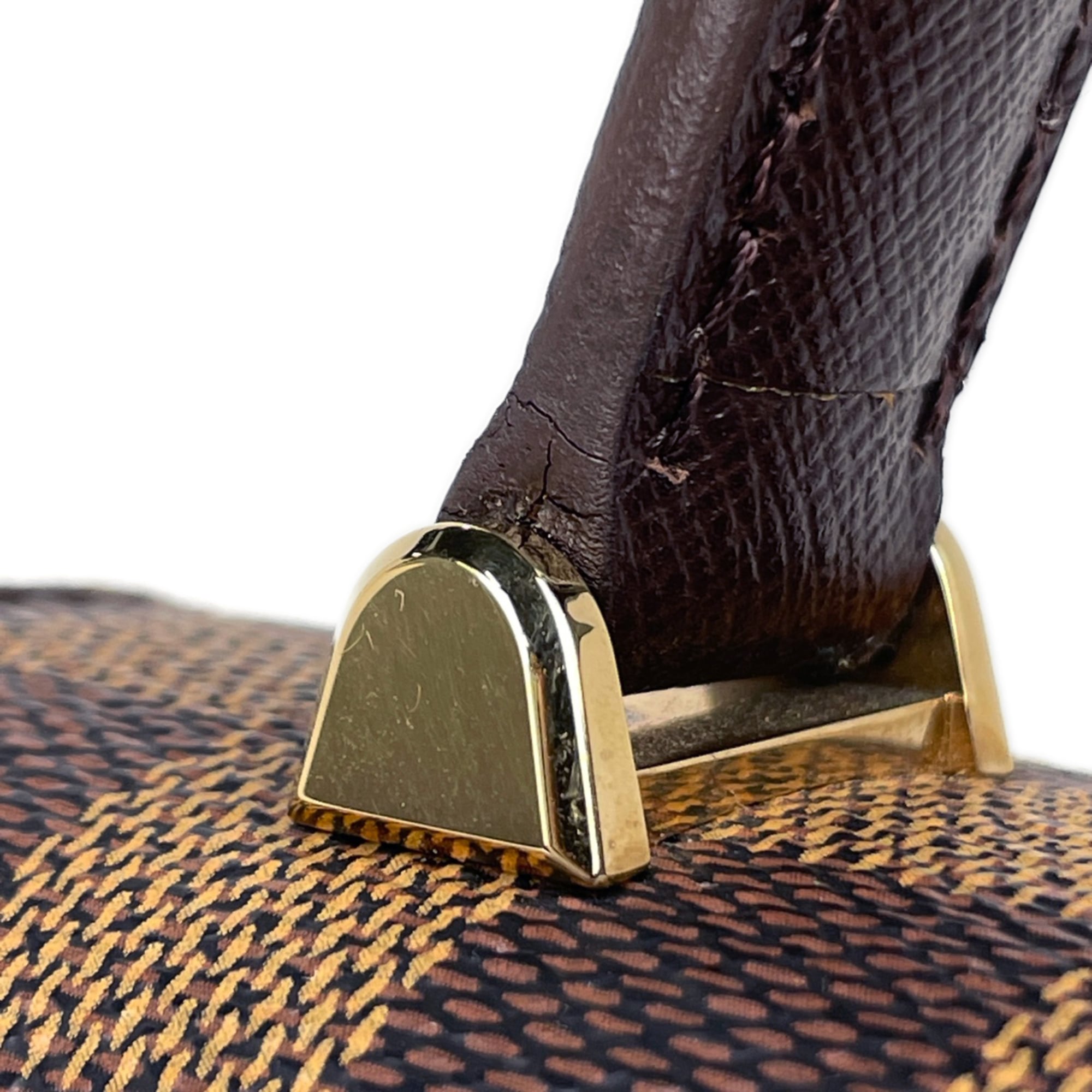 Louis Vuitton Brown Damier Canvas Damier Canvas Handbag (Pre-Owned)