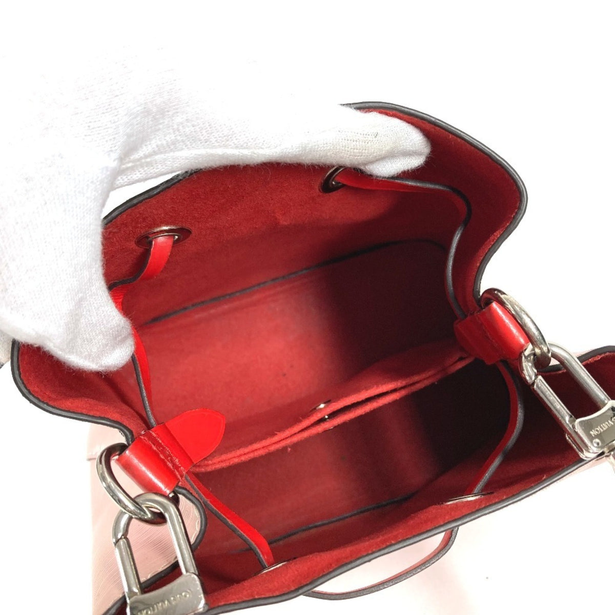 Louis Vuitton Epi Pink Red Color Rose Ballerine Epi Leather Handbag (Pre-Owned)