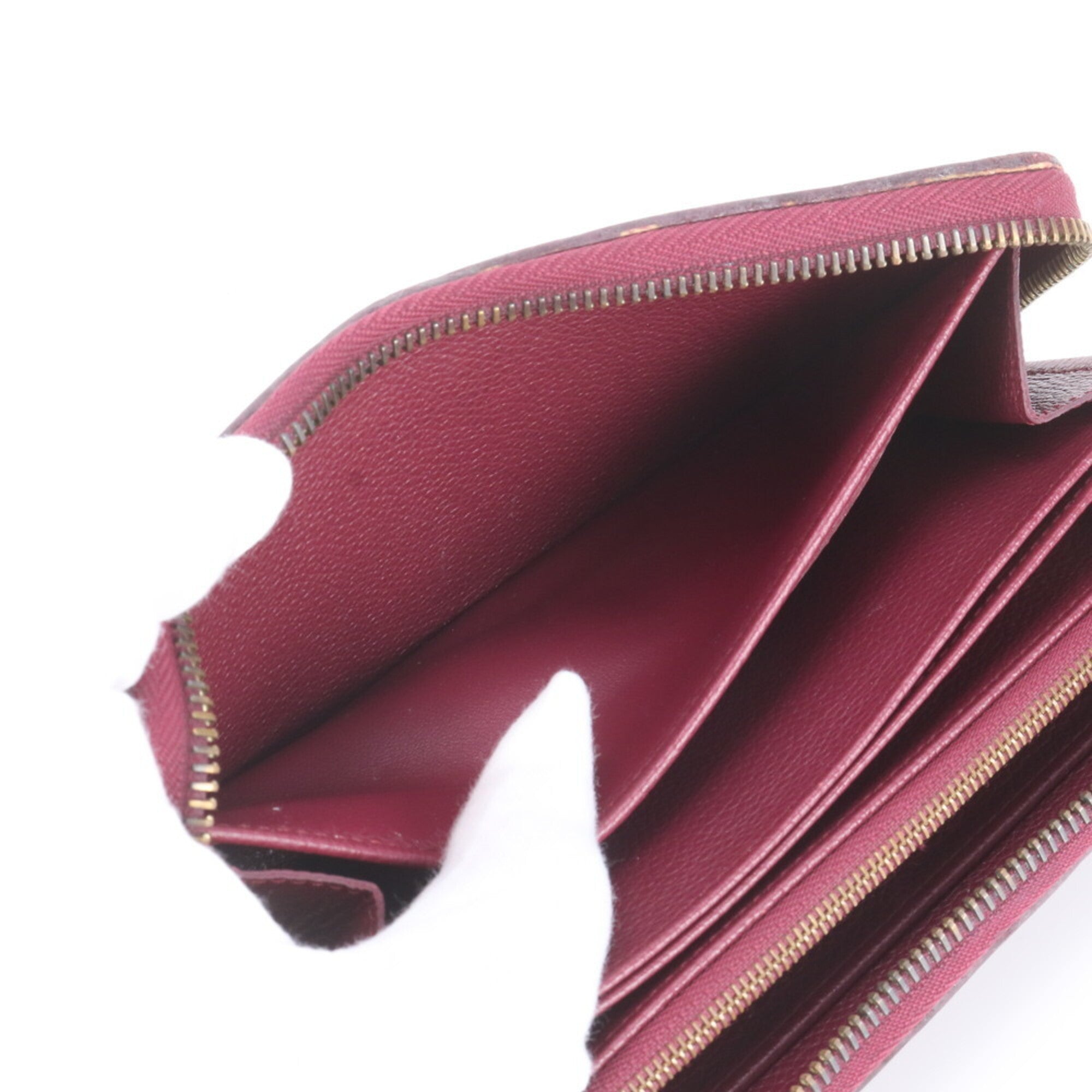 Louis Vuitton Aurore Leather Long Wallet (Bi-Fold) (Pre-Owned)