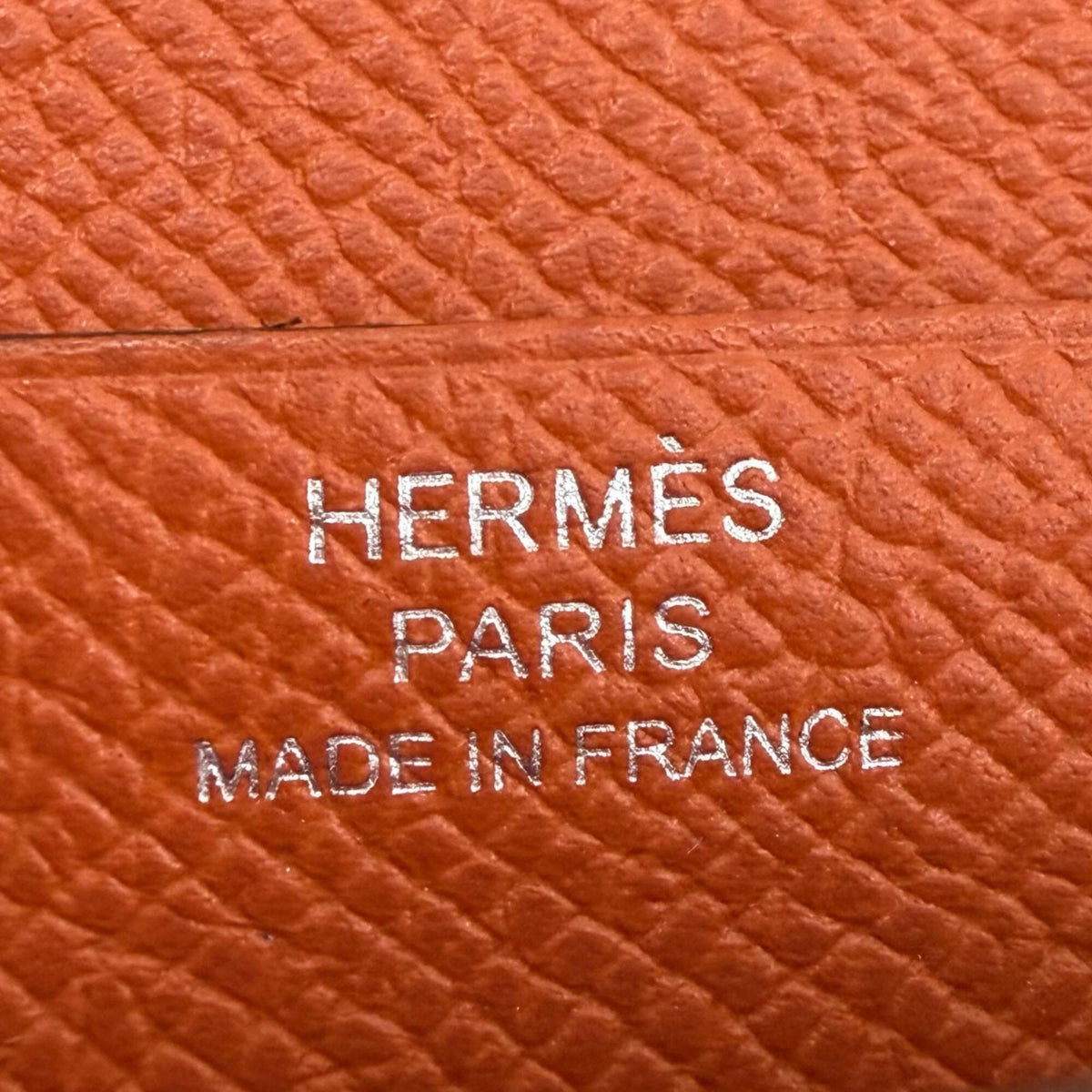 Hermes Lime Epsom Leather Long Wallet (Bi-Fold) (Pre-Owned)