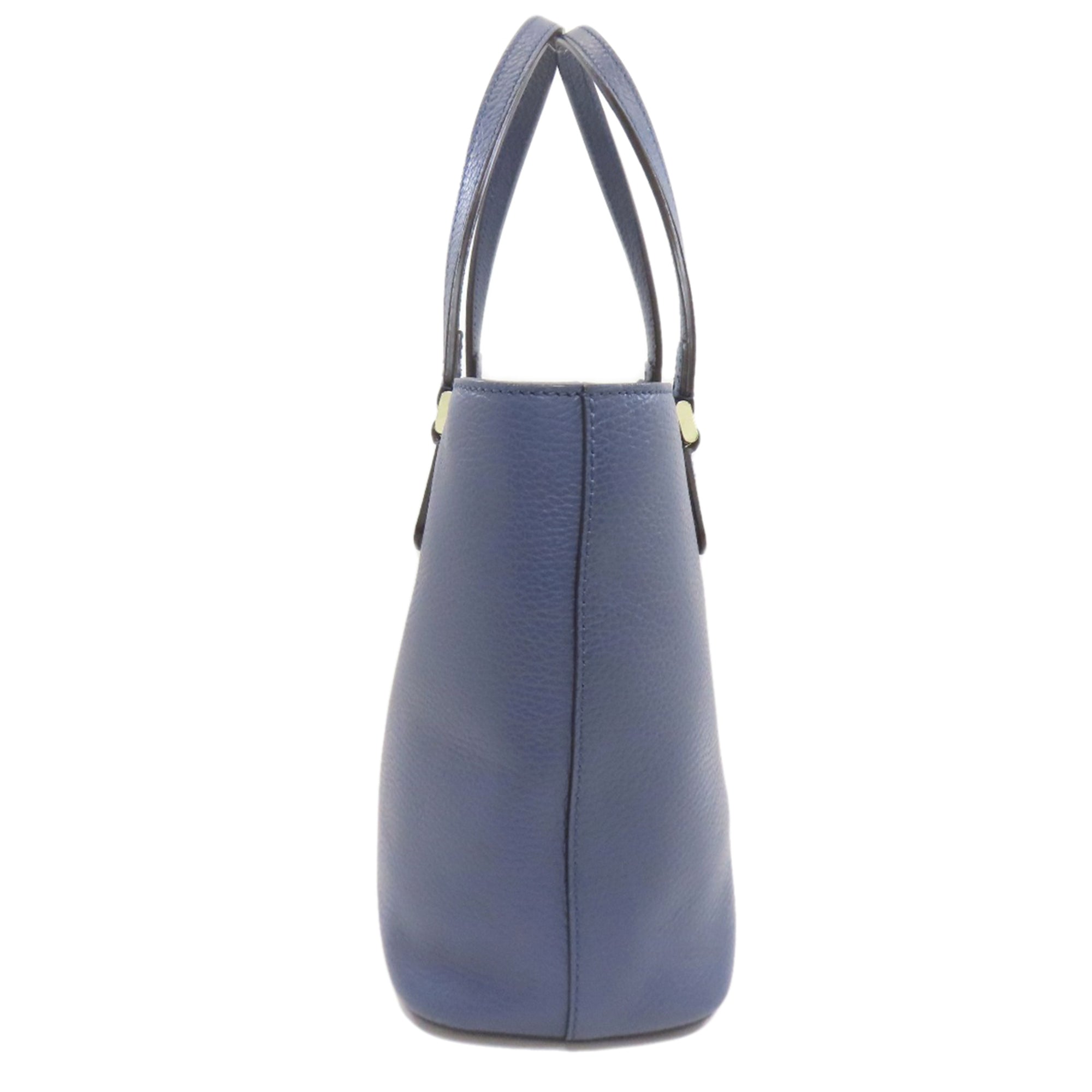 Gucci Blue Leather Handbag (Pre-Owned)
