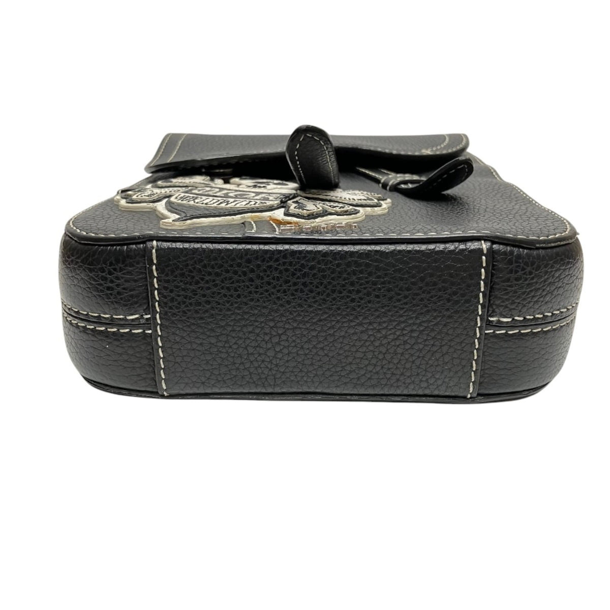 Christian Dior Black Leather Shoulder Bag (Pre-Owned)