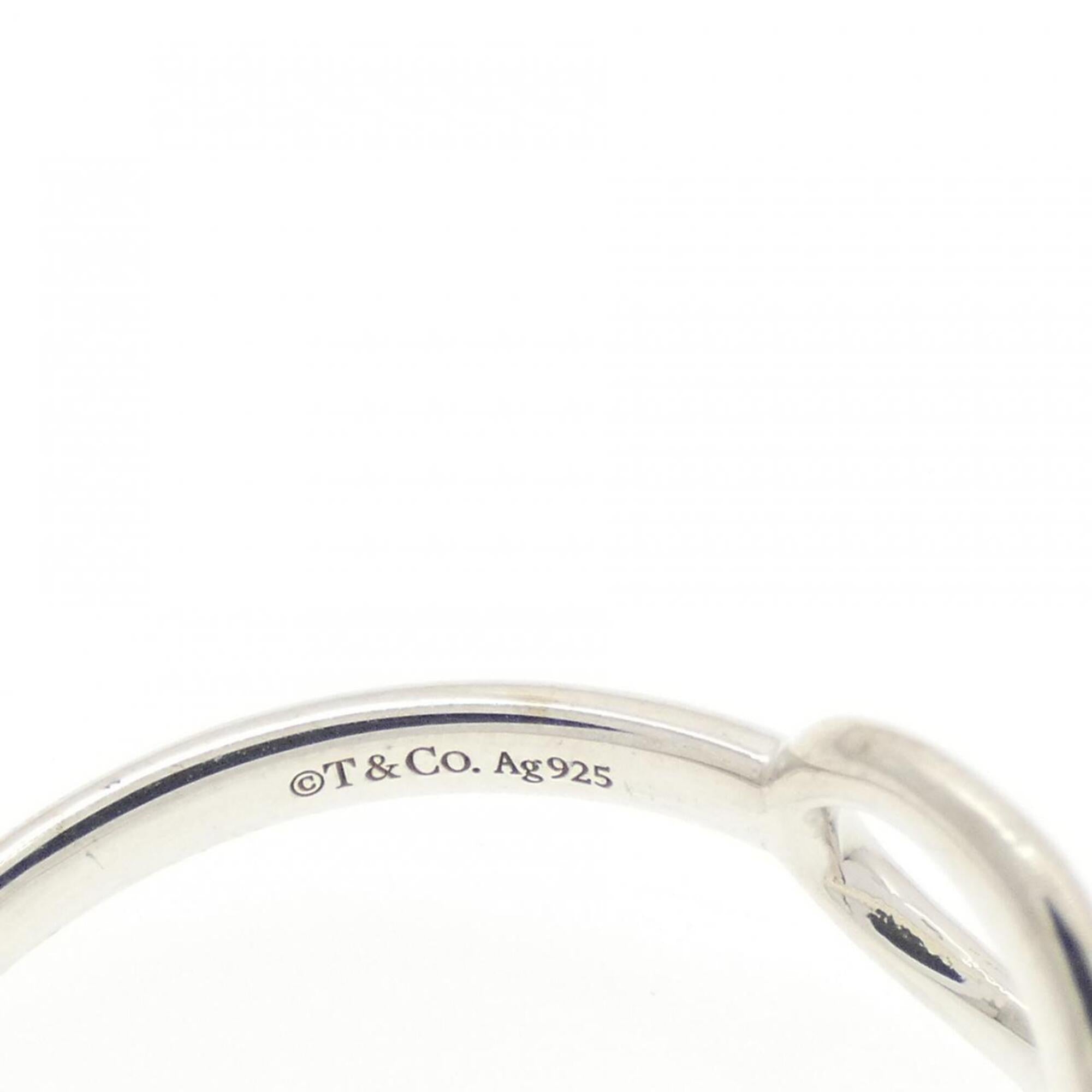 Tiffany Silver Silver 925 Band Ring (Pre-Owned)