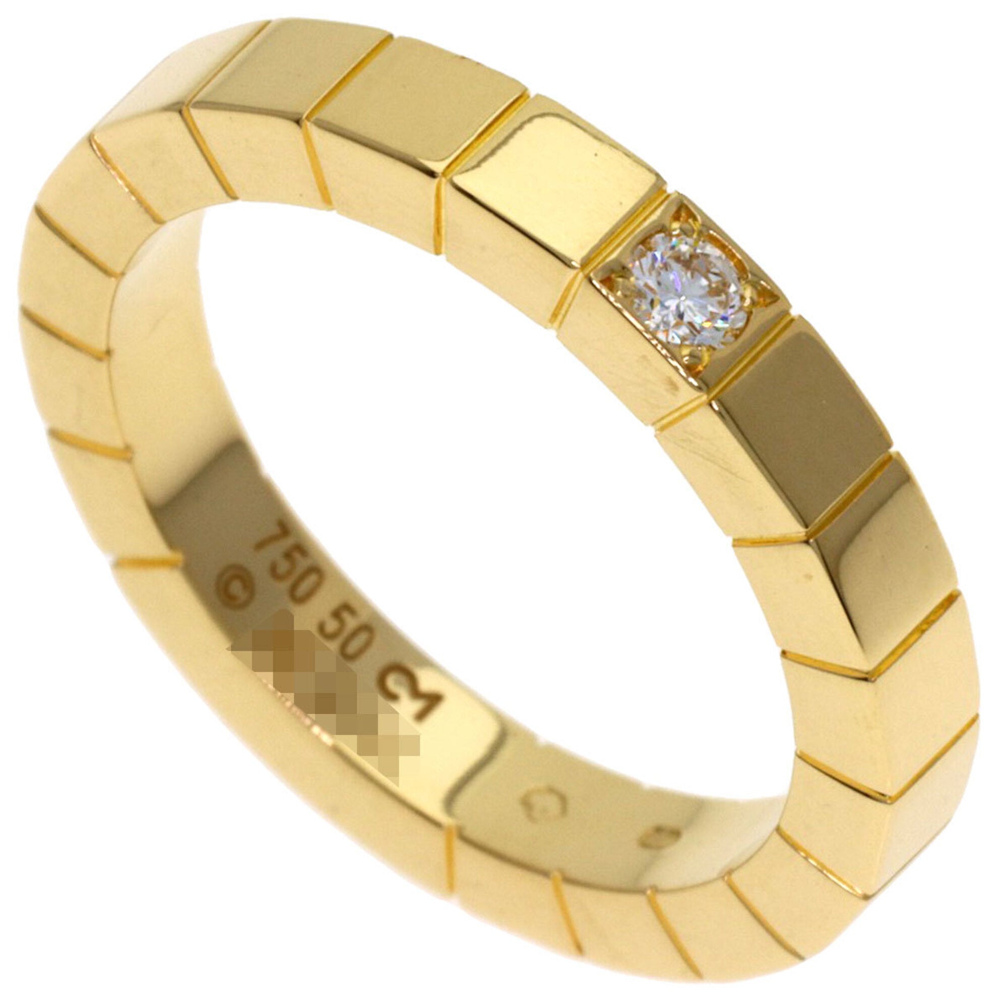 Cartier Lanieres Yellow Gold (18K) Band Ring (Pre-Owned)