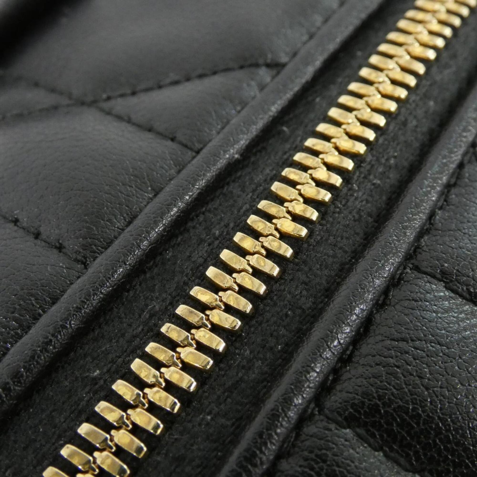 Christian Dior Black Leather Handbag (Pre-Owned)