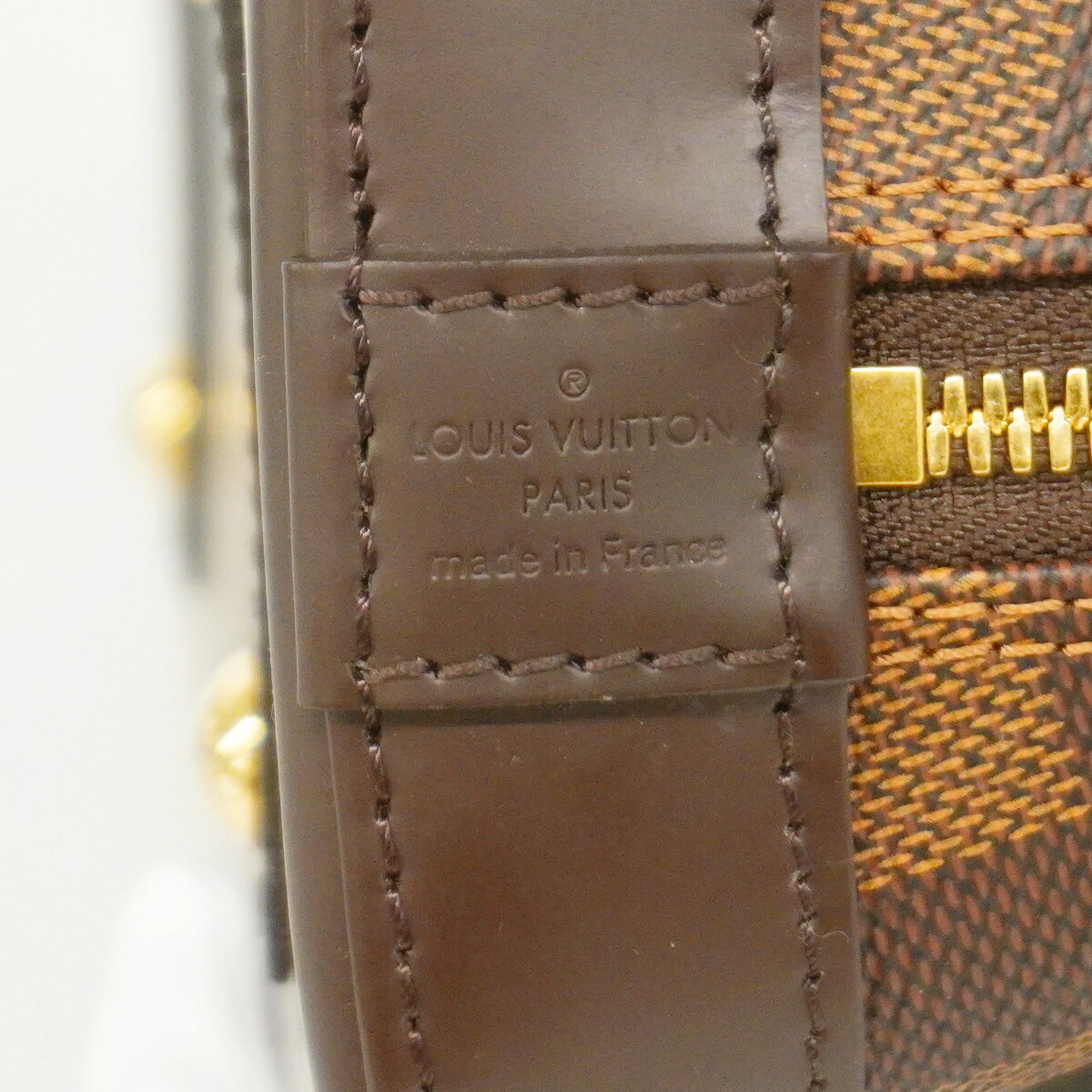 Louis Vuitton Ebene Handbag (Pre-Owned)