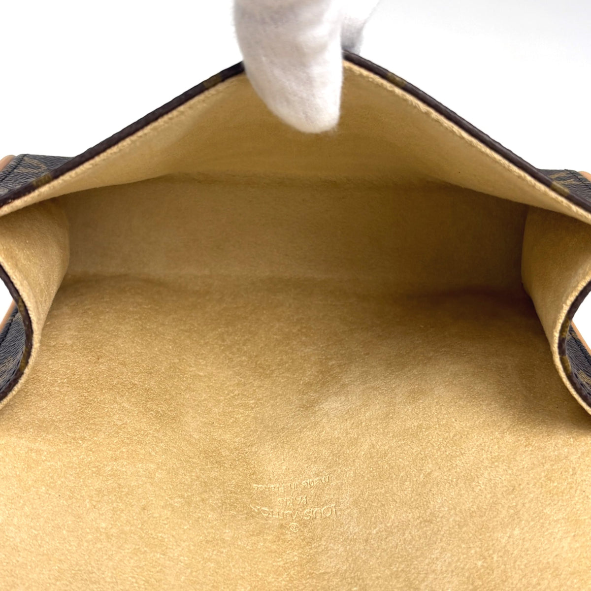 Louis Vuitton Brown Monogram Fanny Pack Pochette Pouch Sling Bag (Pre-Owned)