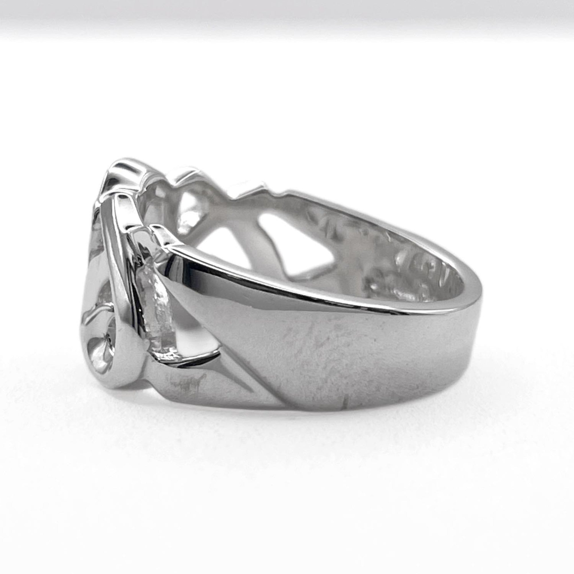 Tiffany Silver 925 Band Ring (Pre-Owned)