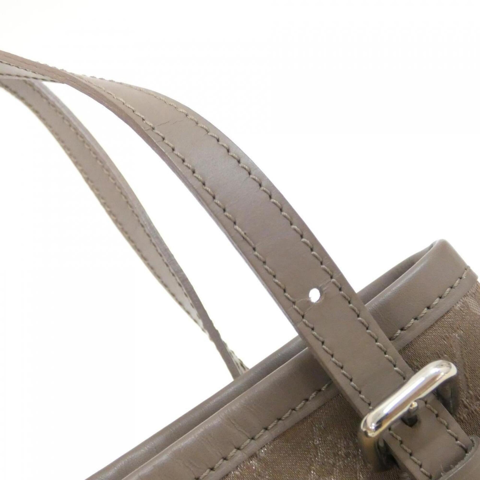 Louis Vuitton Beige Satin Handbag (Pre-Owned)