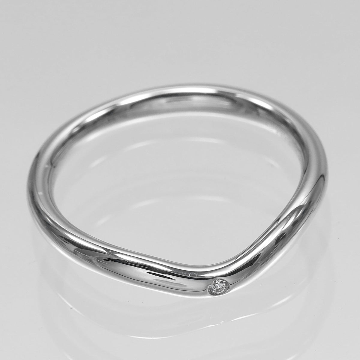 Tiffany Platinum 950 Band Ring (Pre-Owned)