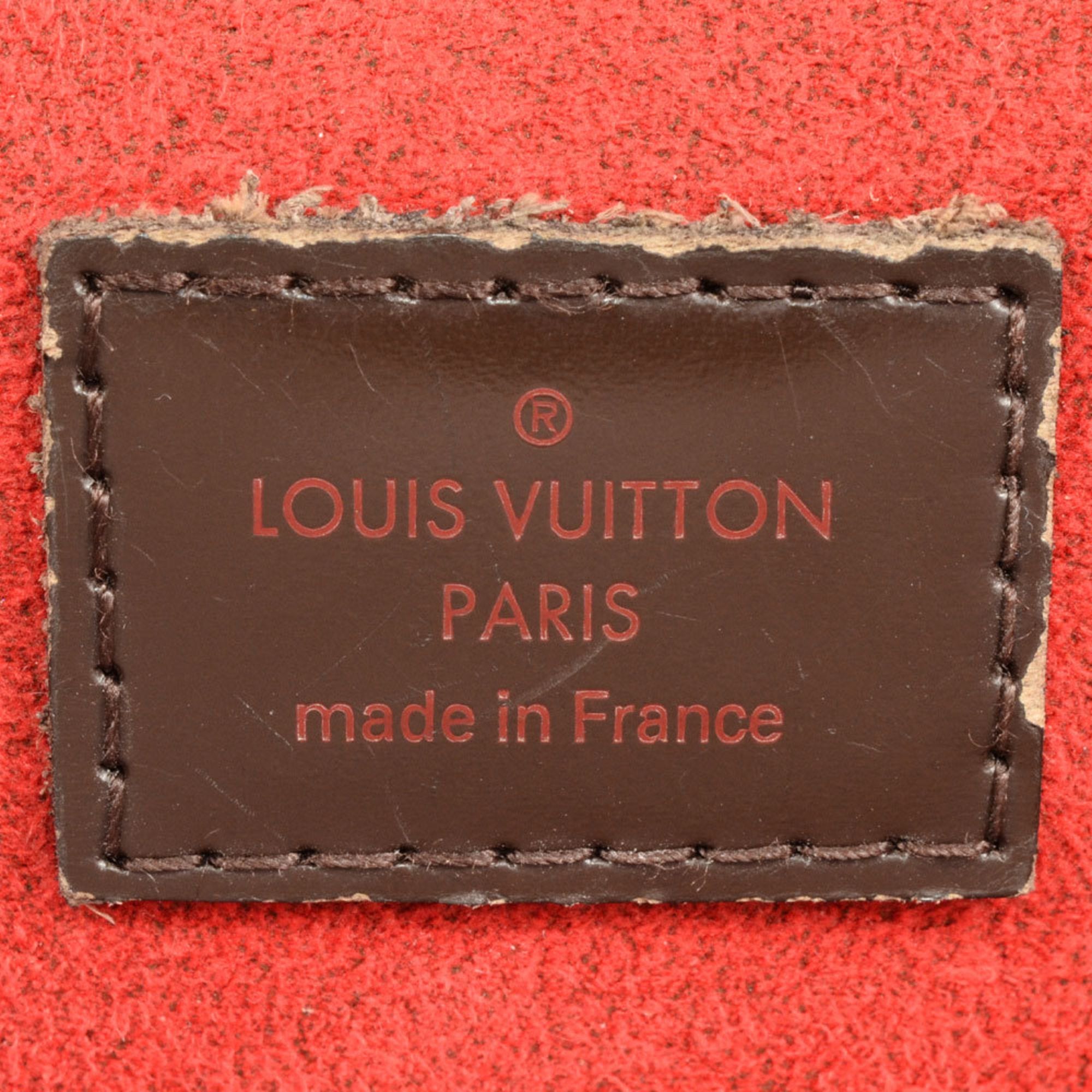 Louis Vuitton Ebene Damier Canvas Handbag (Pre-Owned)