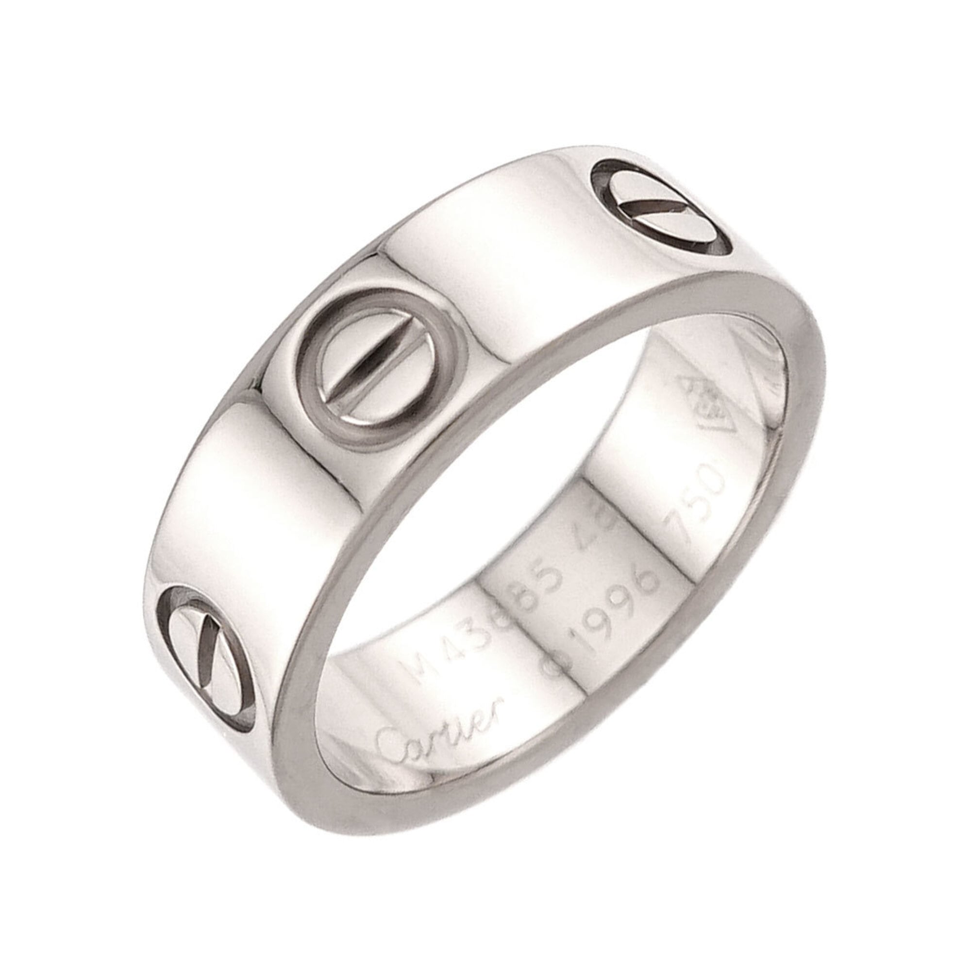 Cartier White Gold (18K) Band Ring (Pre-Owned)