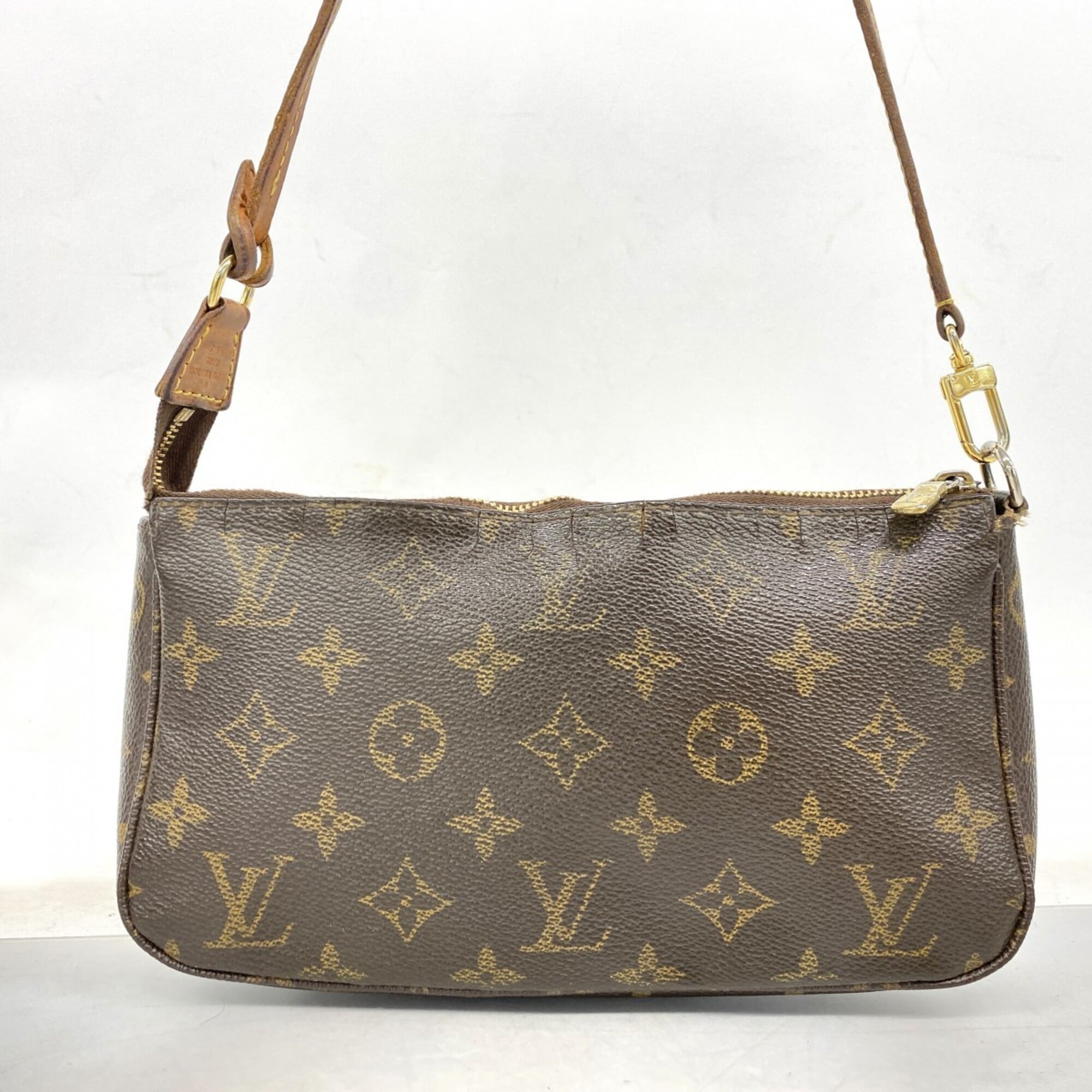 Louis Vuitton Brown Pouch (Pre-Owned)