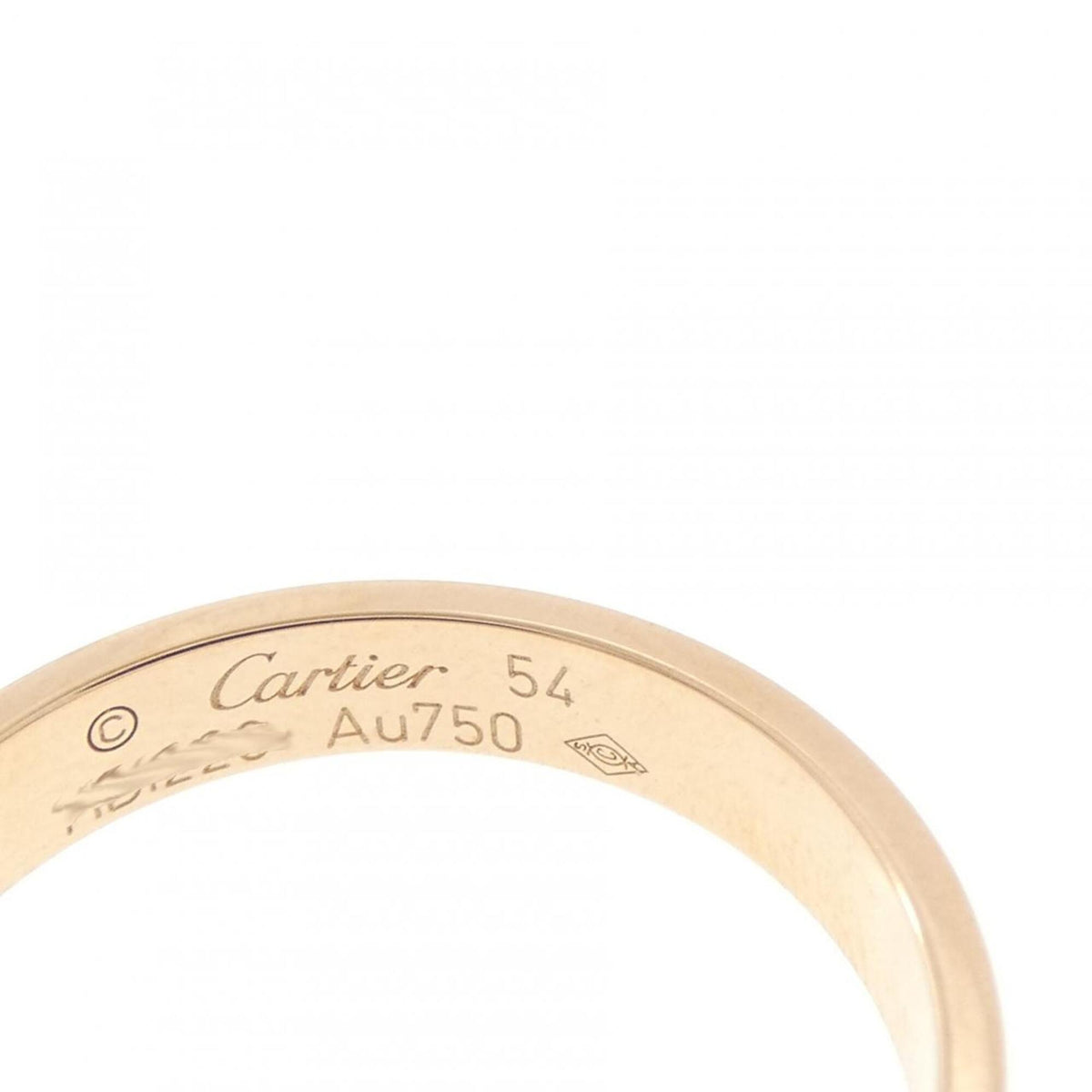 Cartier Love Pink Gold (18K) Band Ring (Pre-Owned)