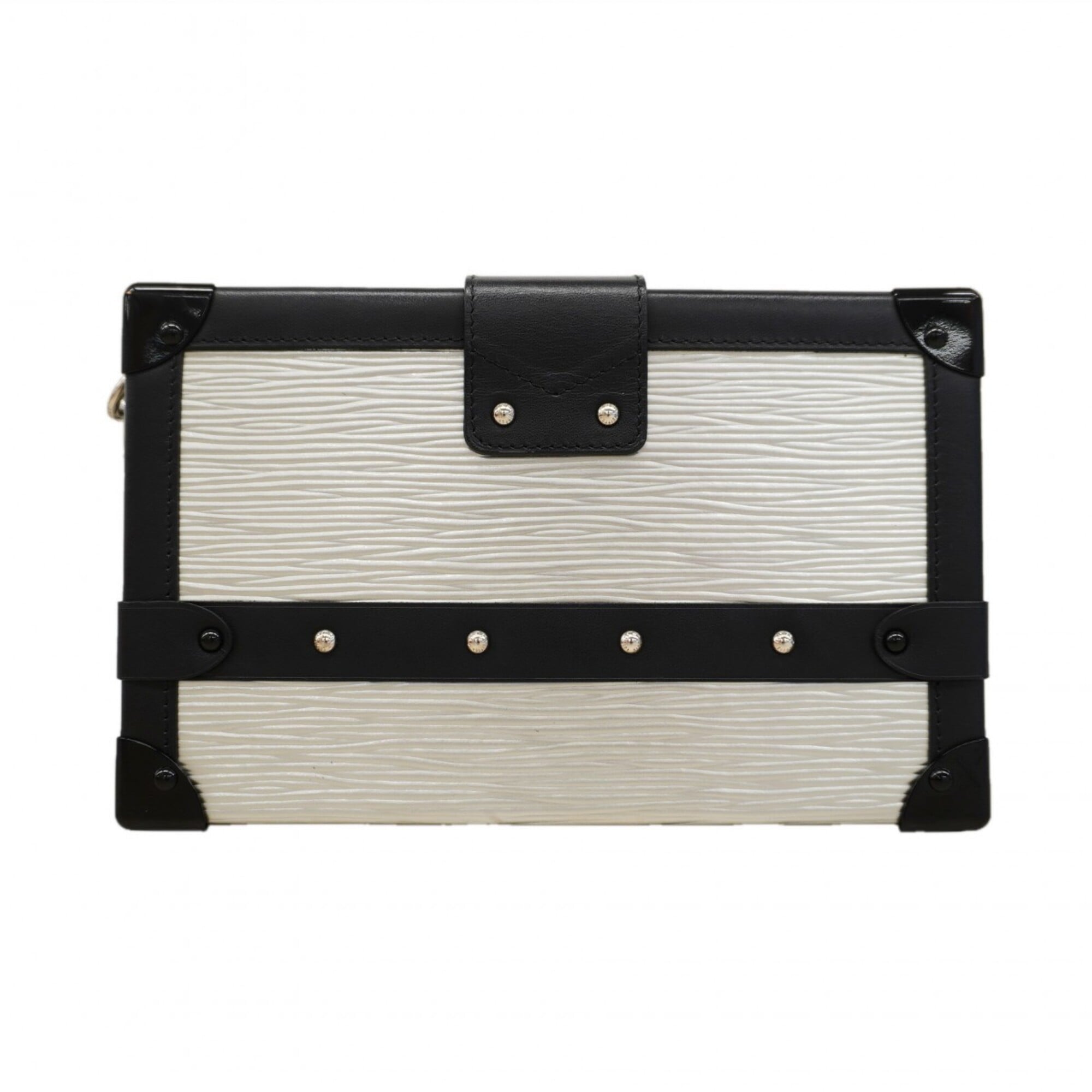Louis Vuitton Black Silver Shoulder Bag (Pre-Owned)