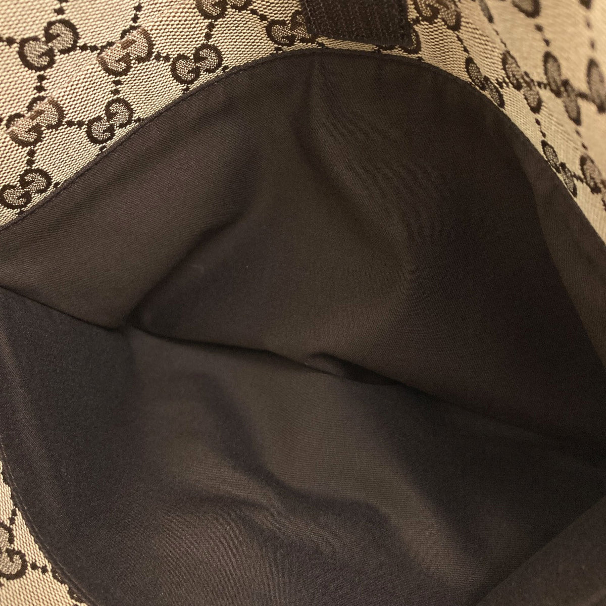 Gucci Brown Canvas Shoulder Bag (Pre-Owned)
