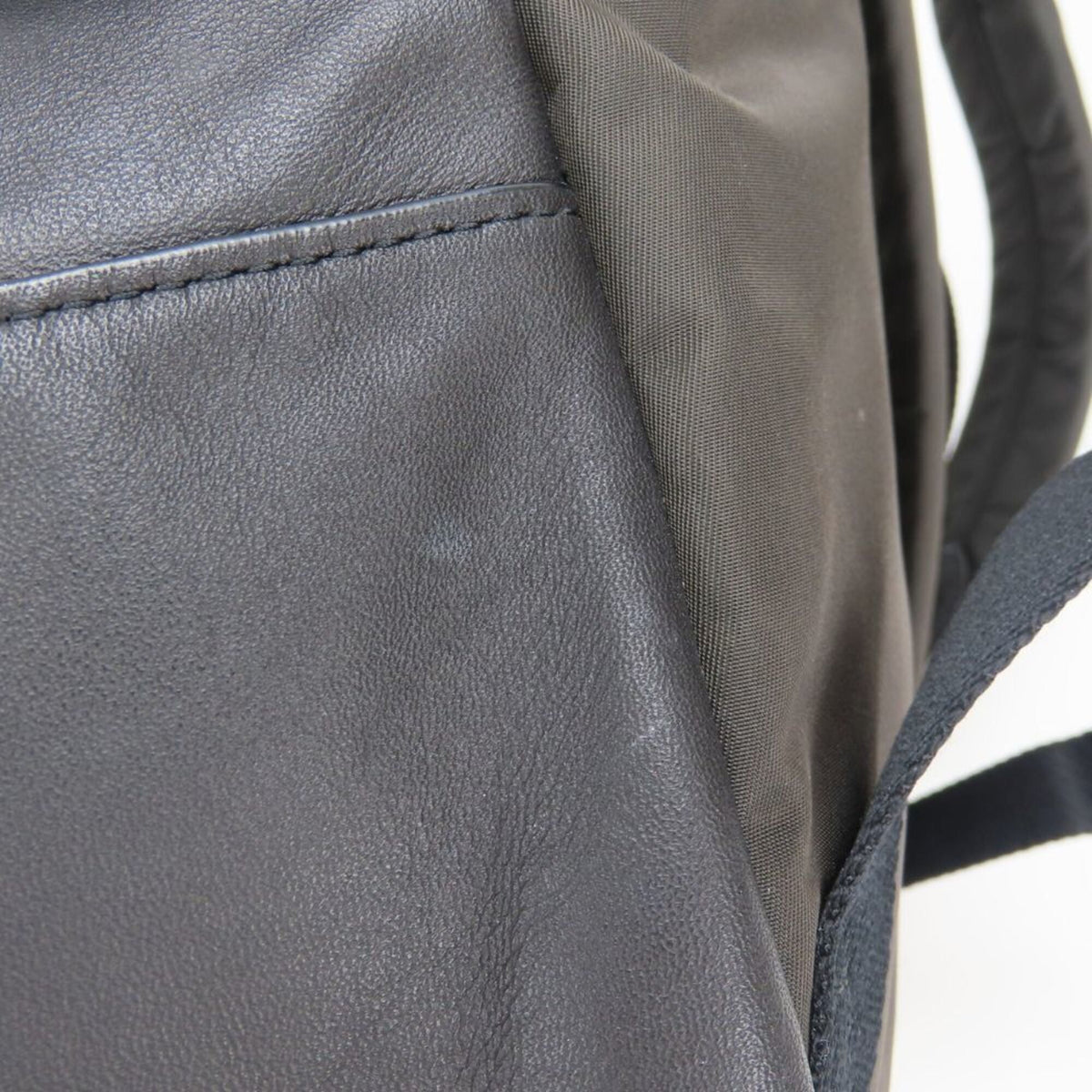 Coach Signature Black Dark Brown Pvc Leather Backpack (Pre-Owned)