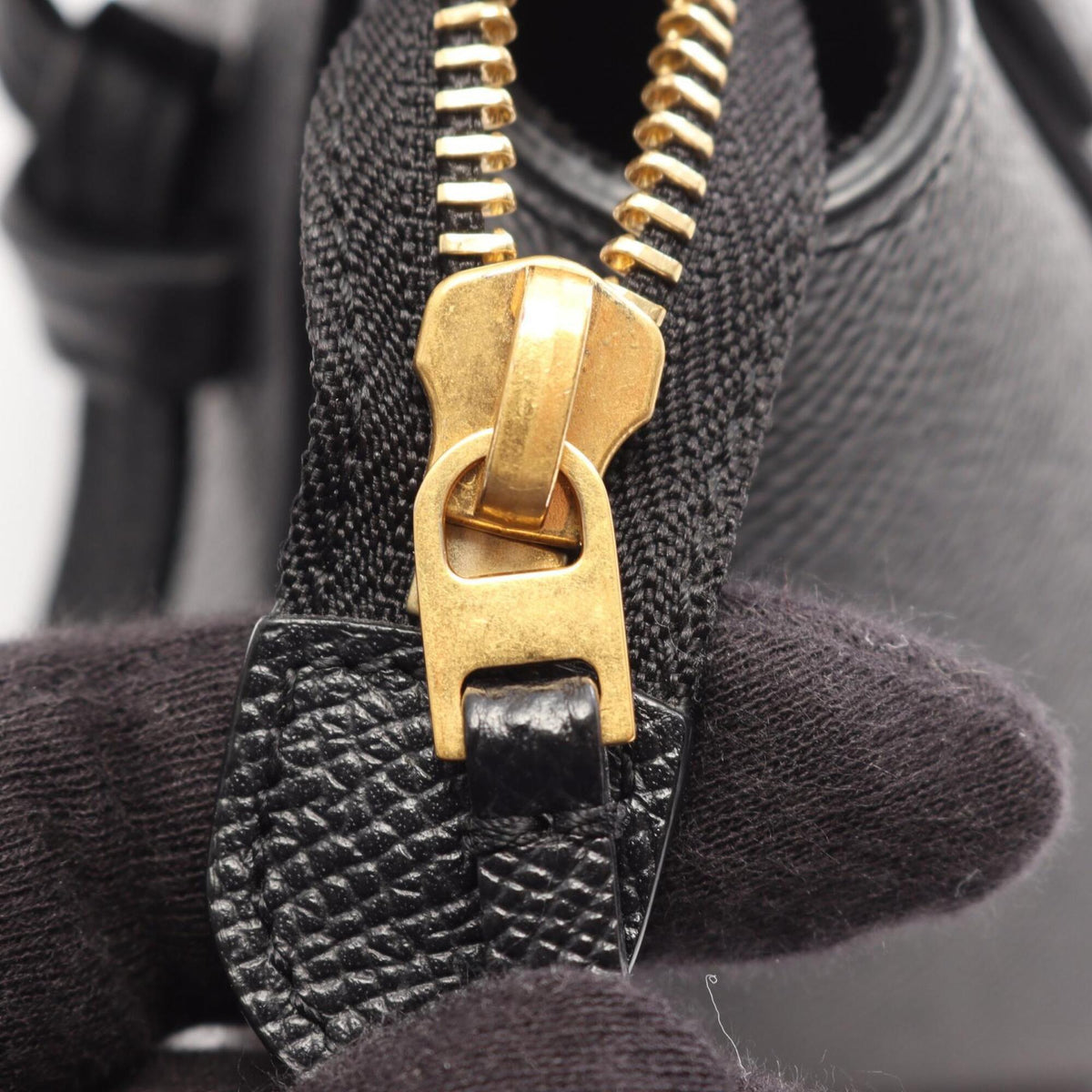 Celine Black Leather Handbag (Pre-Owned)